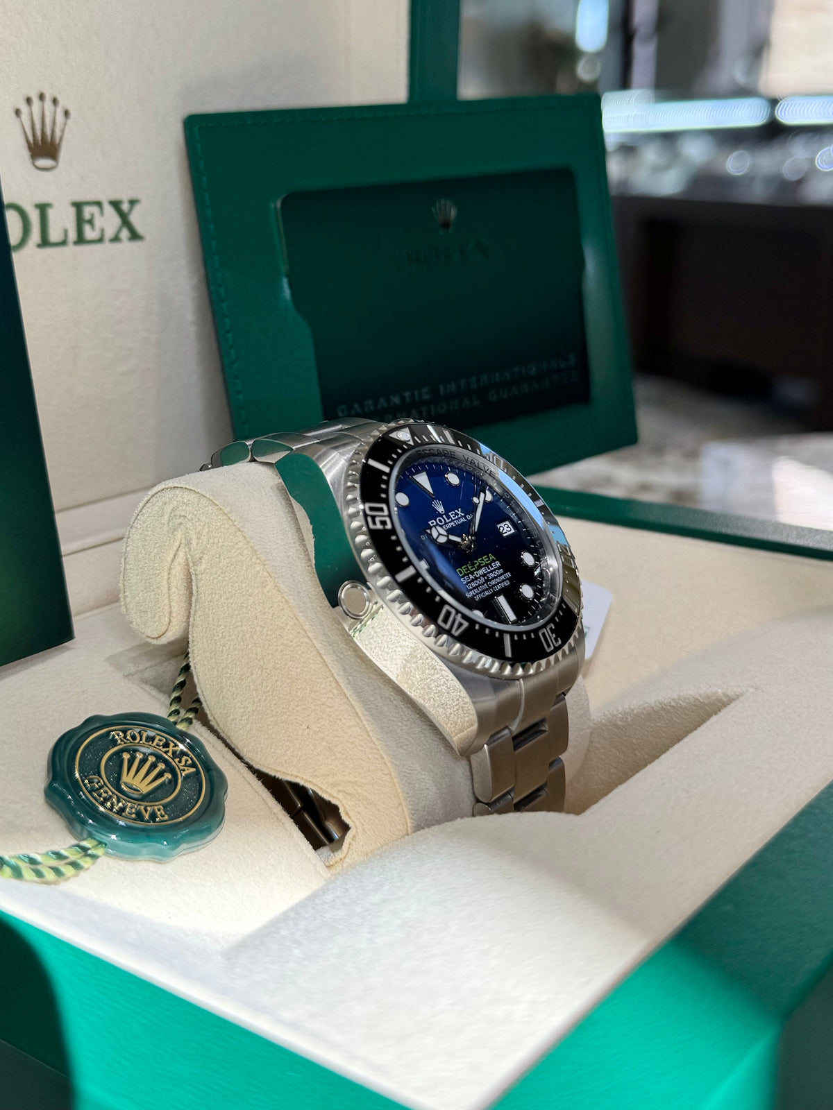 Rolex Deepsea 44 136660 Black Dial Watch