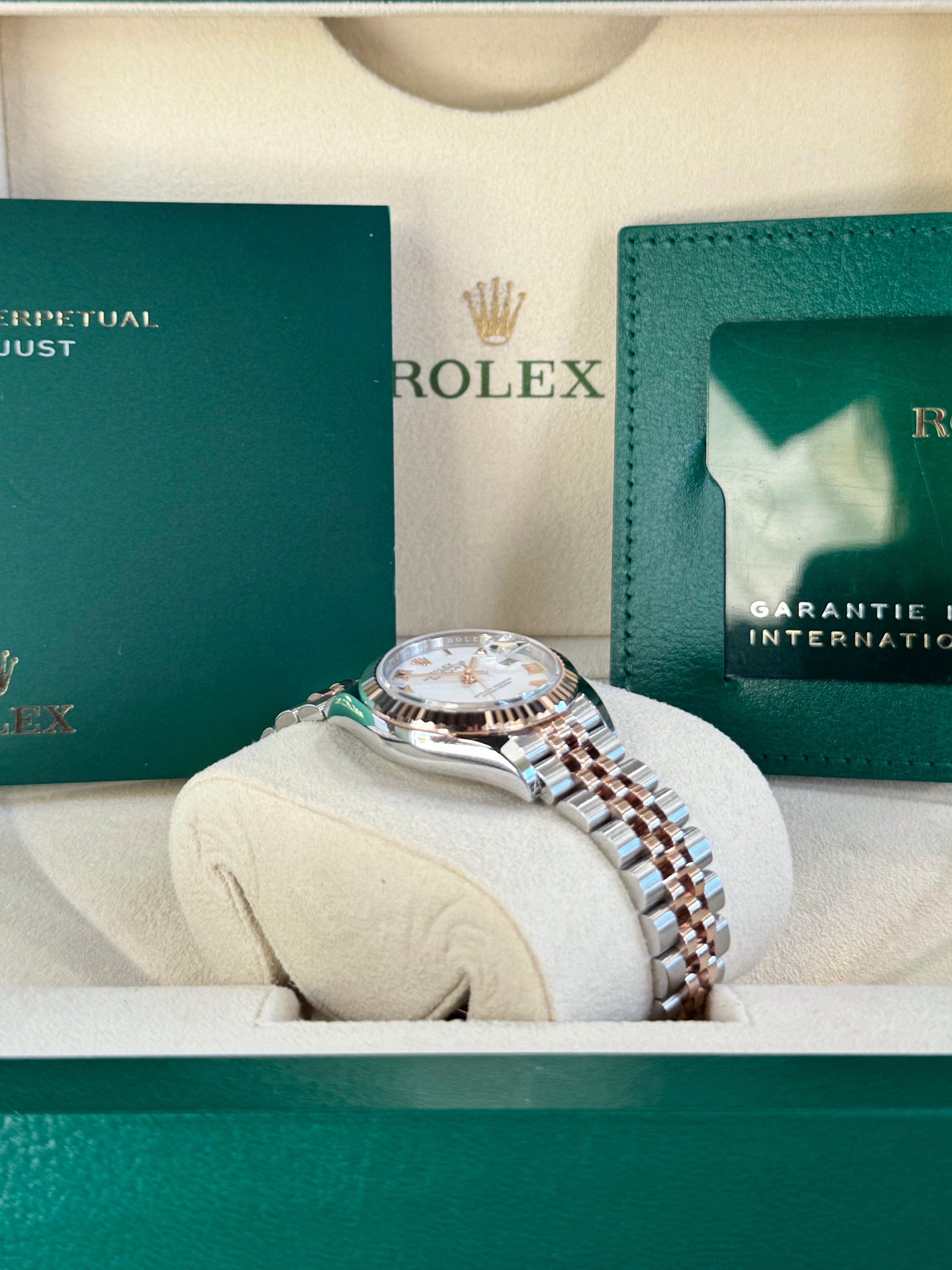 Rolex Datejust 28 279171 White Dial Watch