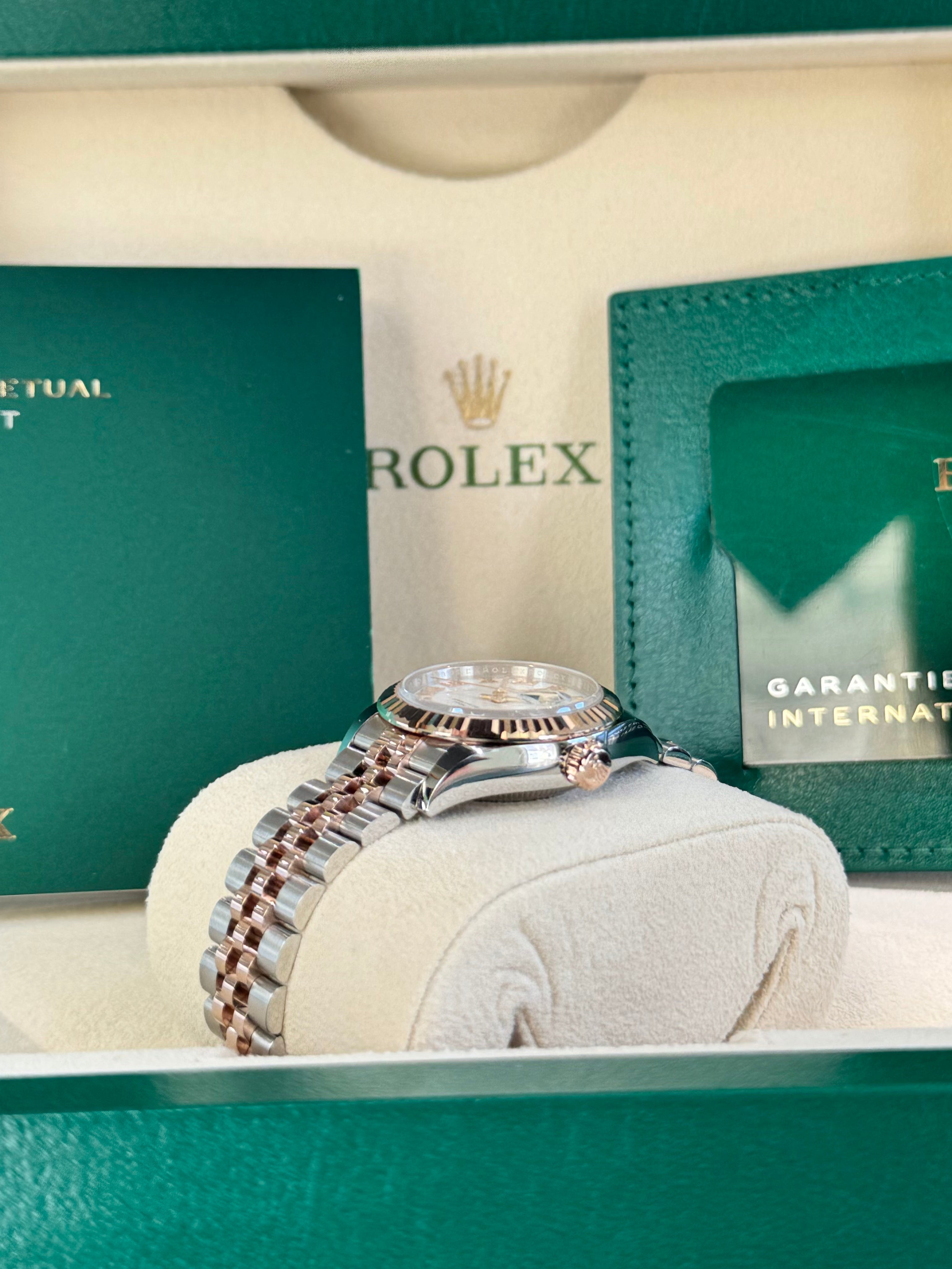 Rolex Datejust 28 279171 White Dial Watch