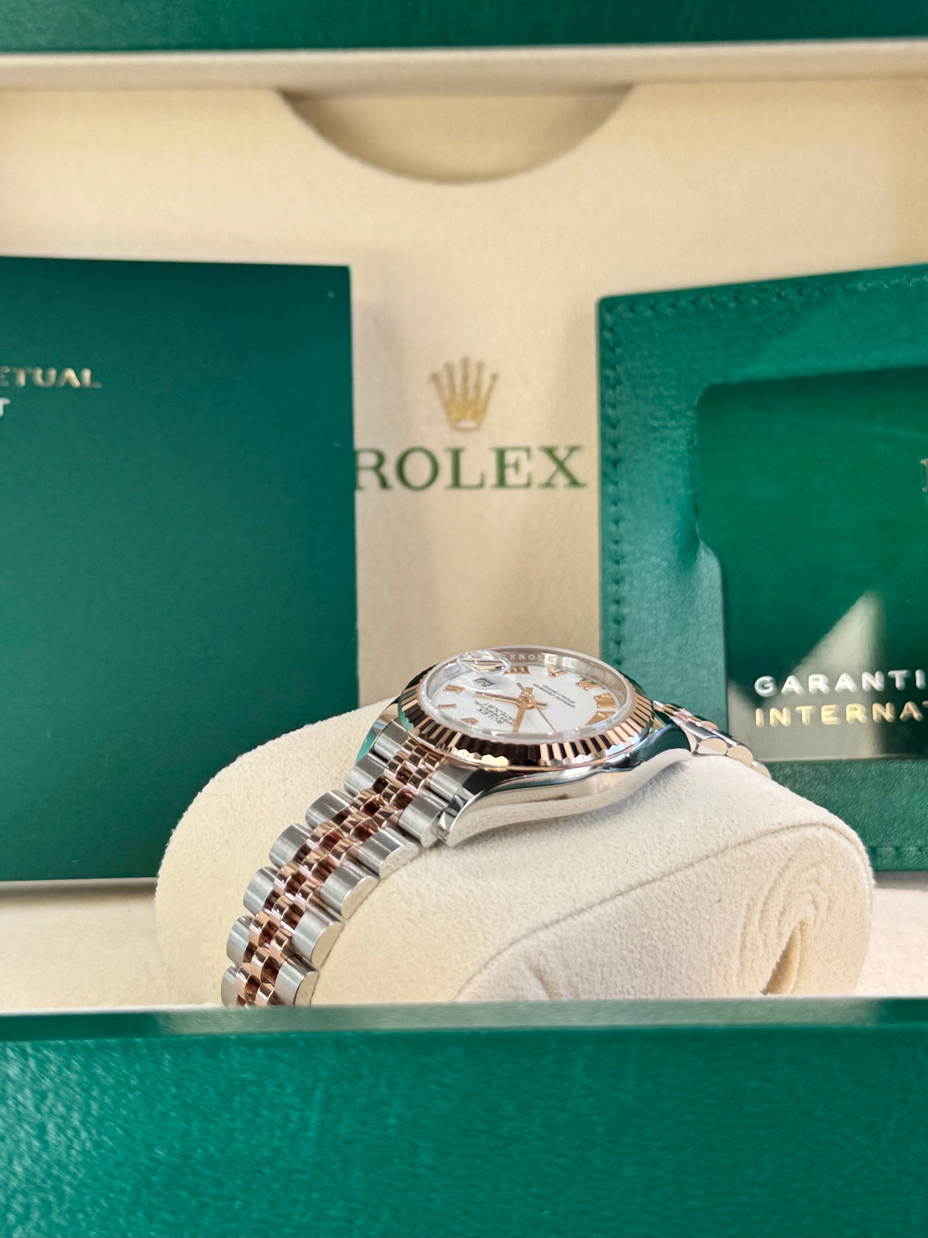 Rolex Datejust 28 279171 White Dial Watch