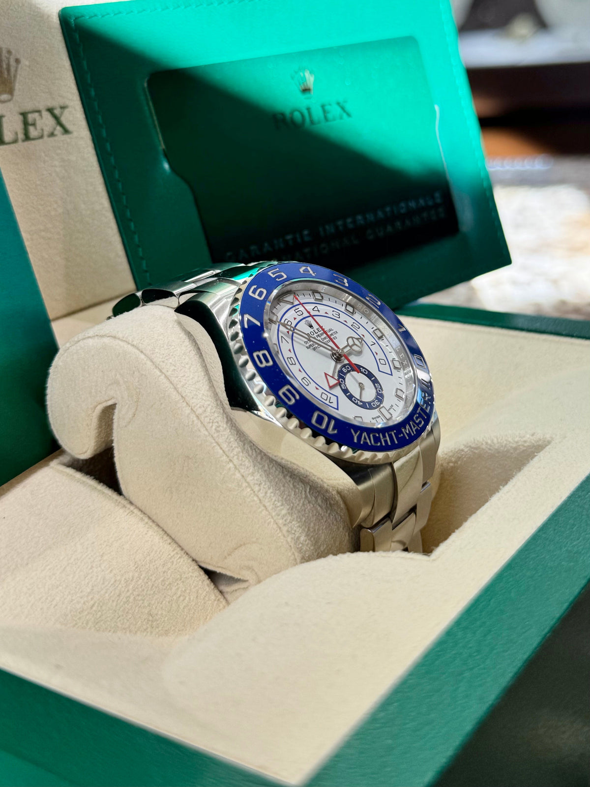 Rolex Yacht-Master II 44 116680 White Dial Watch