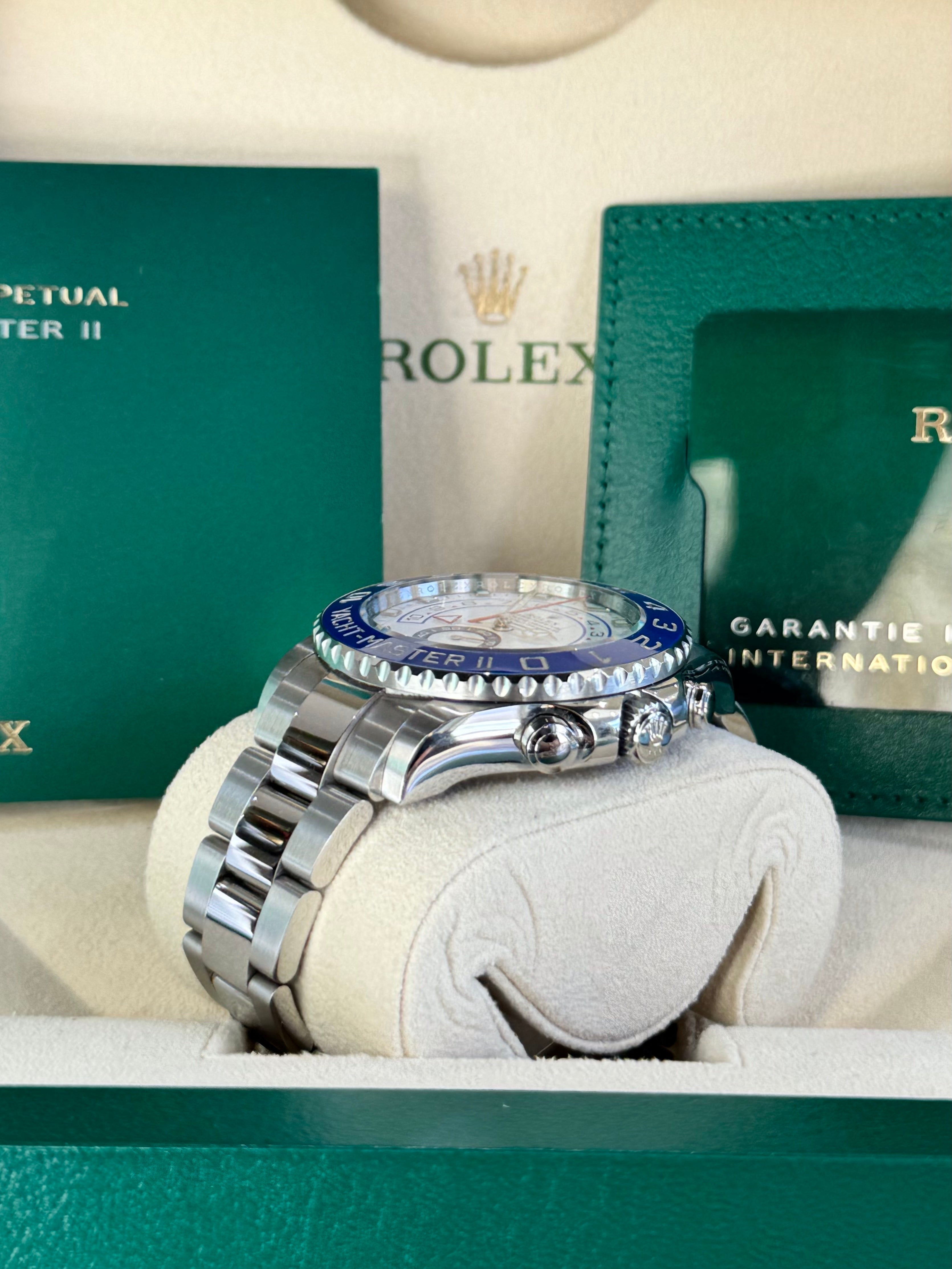 Rolex Yacht-Master II 44 116680 White Dial Watch