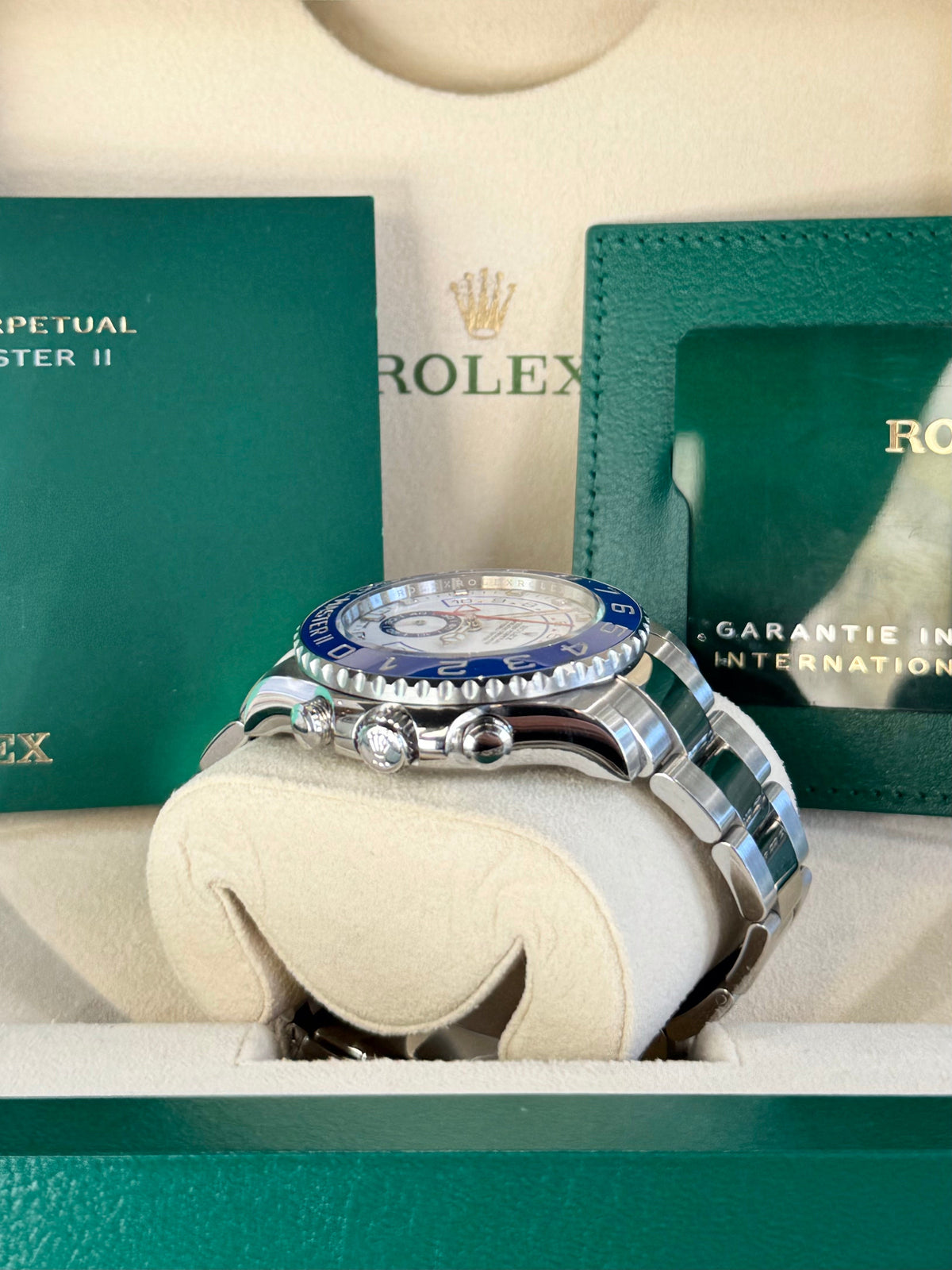 Rolex Yacht-Master II 44 116680 White Dial Watch