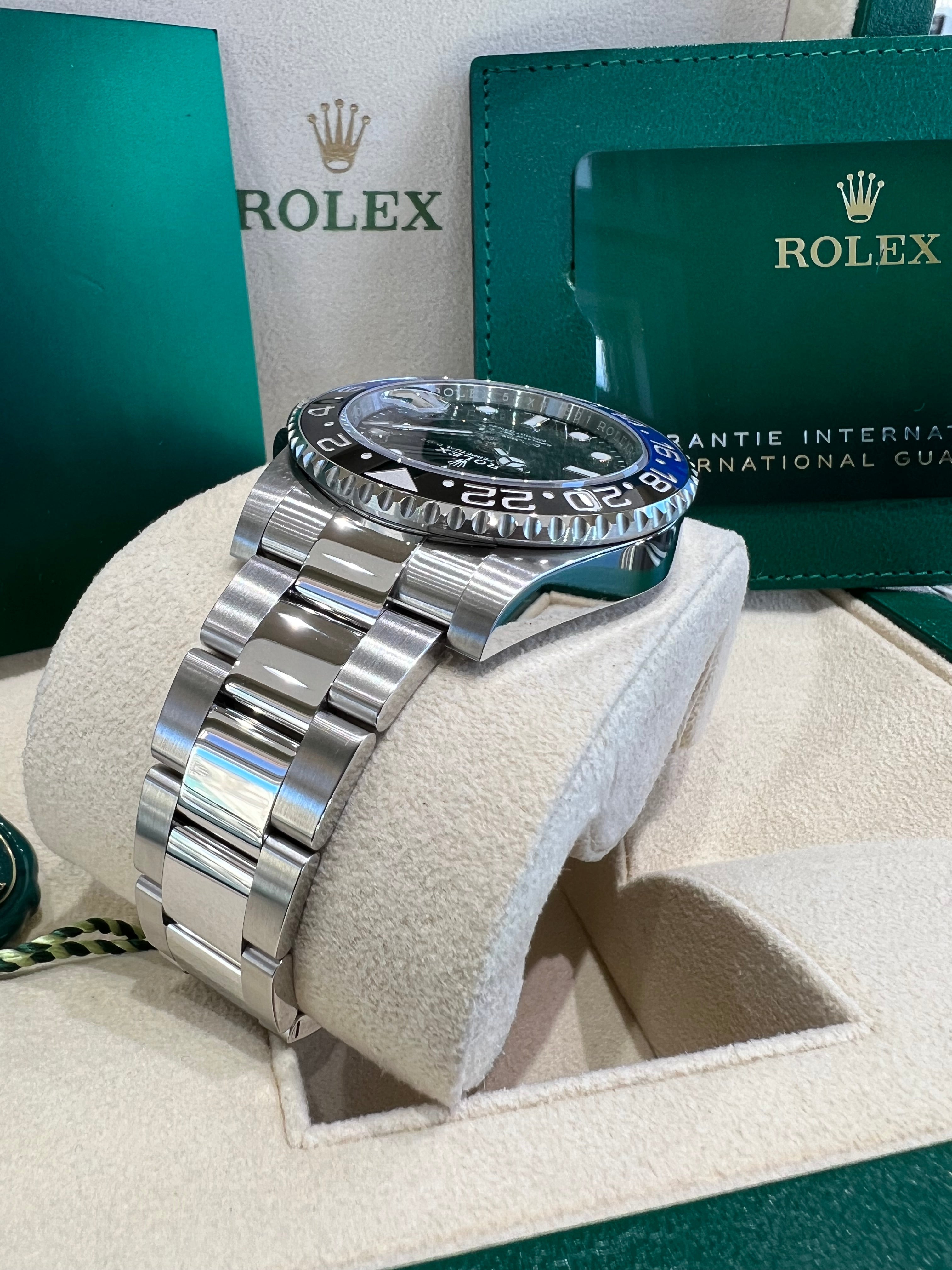 Rolex GMT-Master II 40 126710BLNR Black Dial Watch