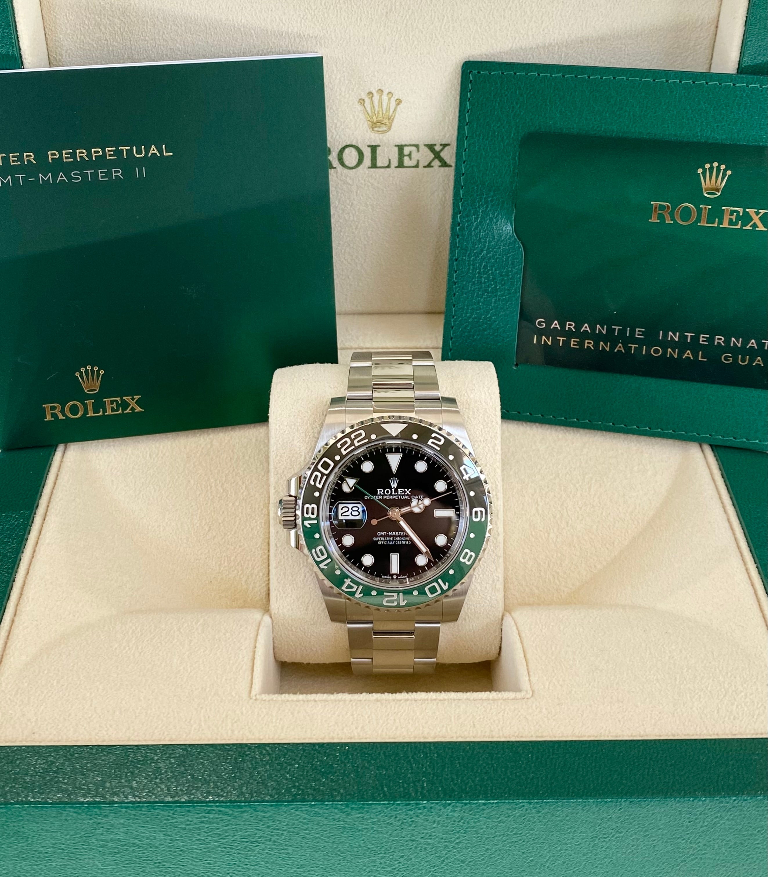 Rolex GMT-Master II 40 126720VTNR Black Dial Watch