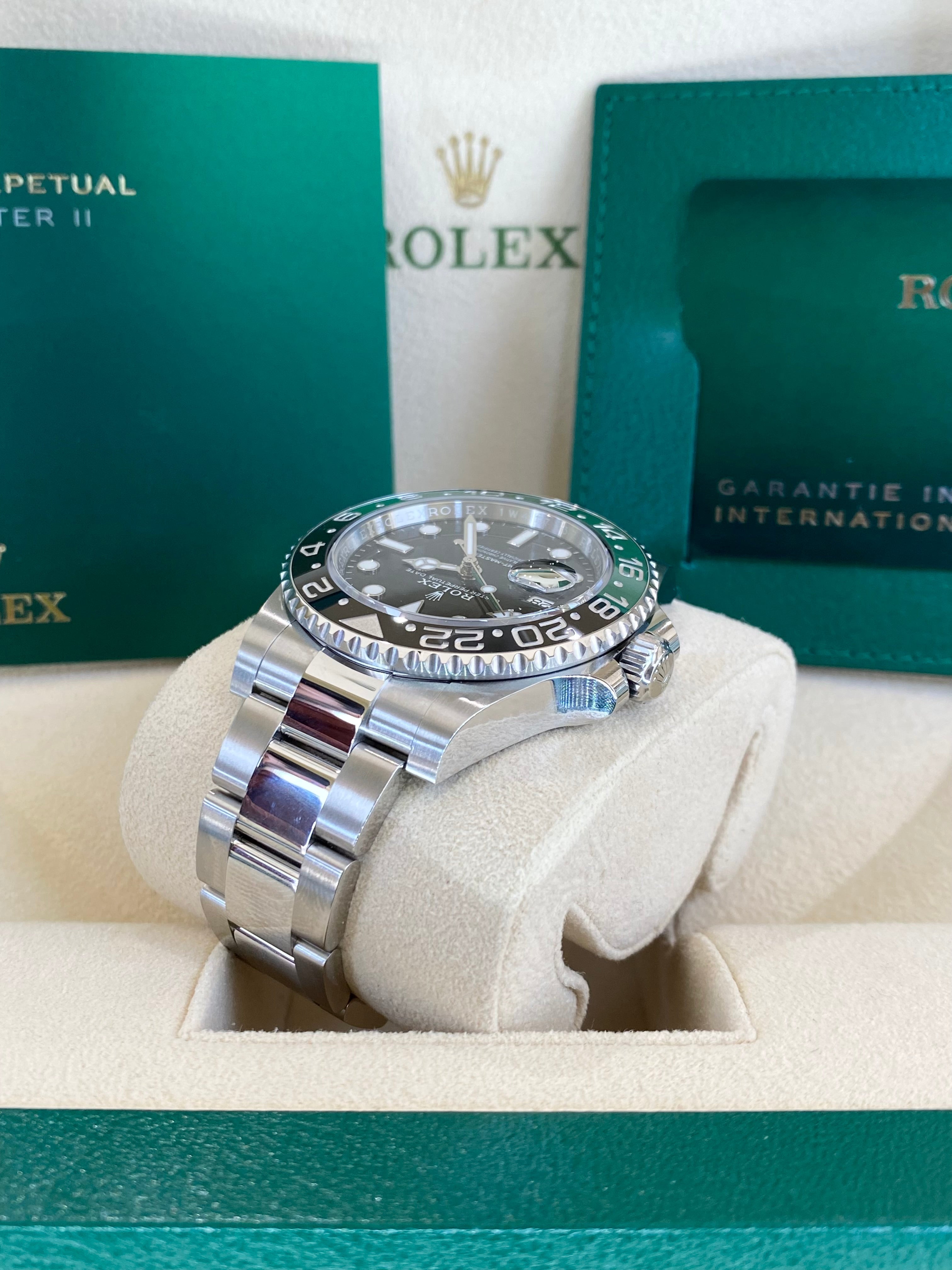 Rolex GMT-Master II 40 126720VTNR Black Dial Watch