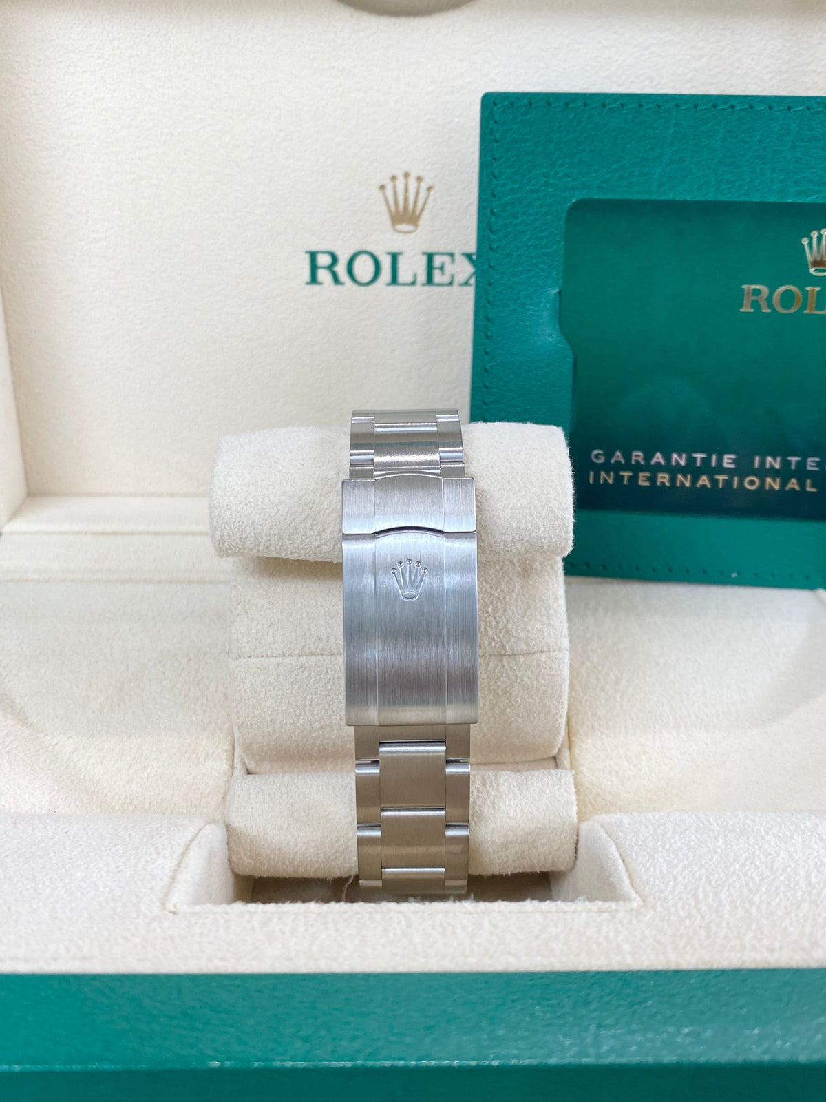 Rolex Oyster Perpetual 36 126000 Turquoise Blue Dial Watch