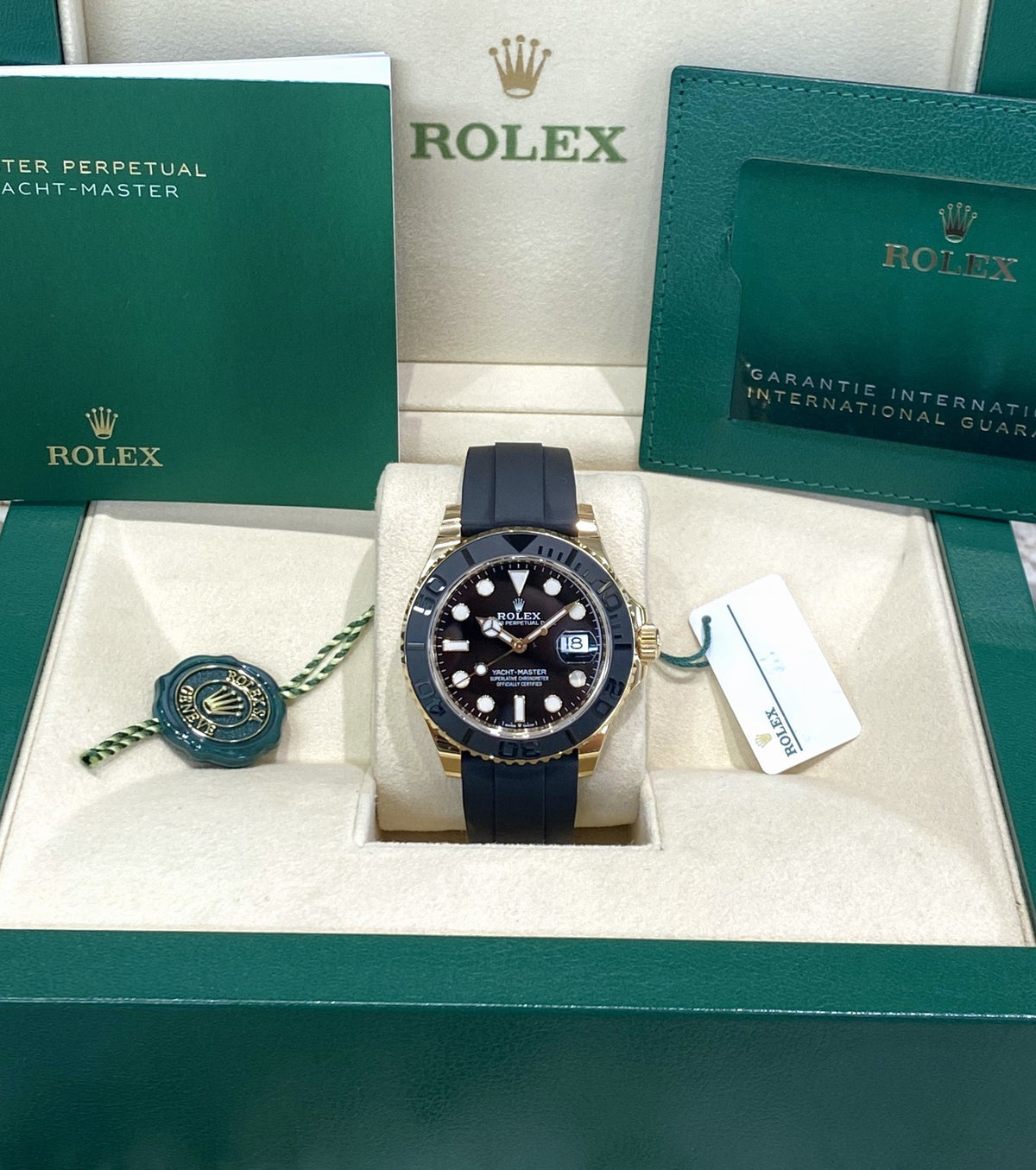 Rolex Yacht-Master 42 226658 Black Dial Watch