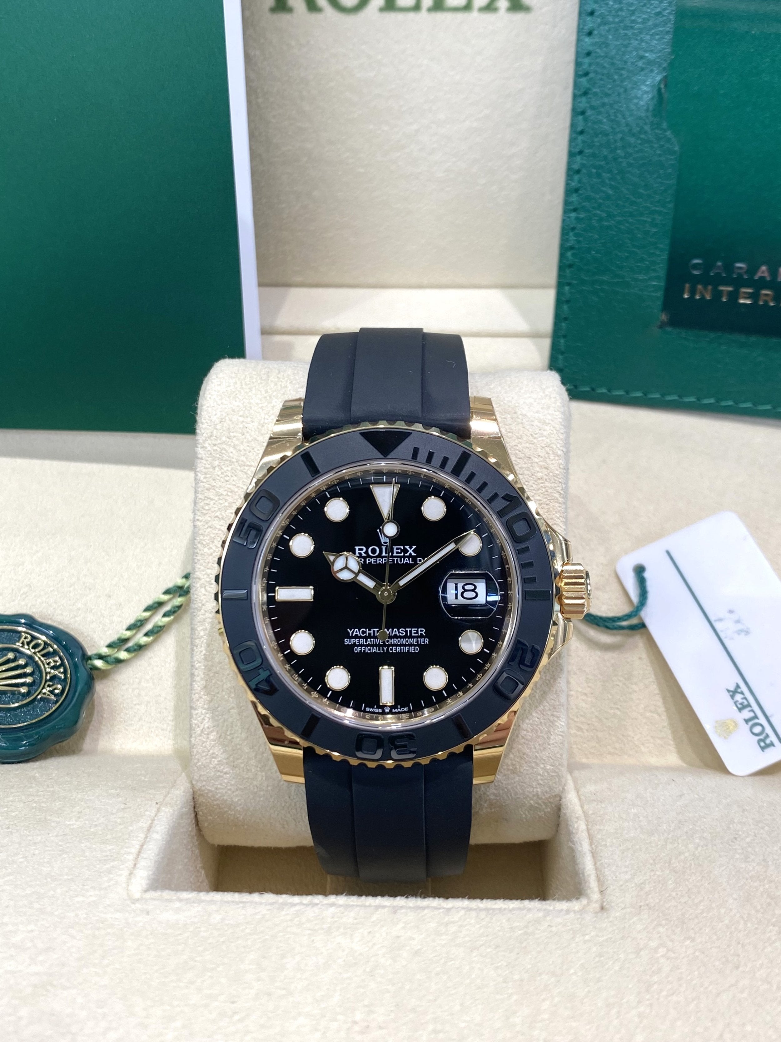 Rolex Yacht-Master 42 226658 Black Dial Watch