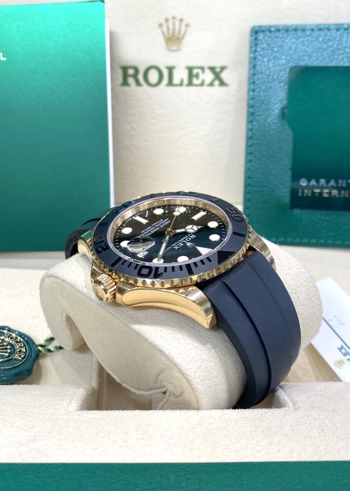 Rolex Yacht-Master 42 226658 Black Dial Watch