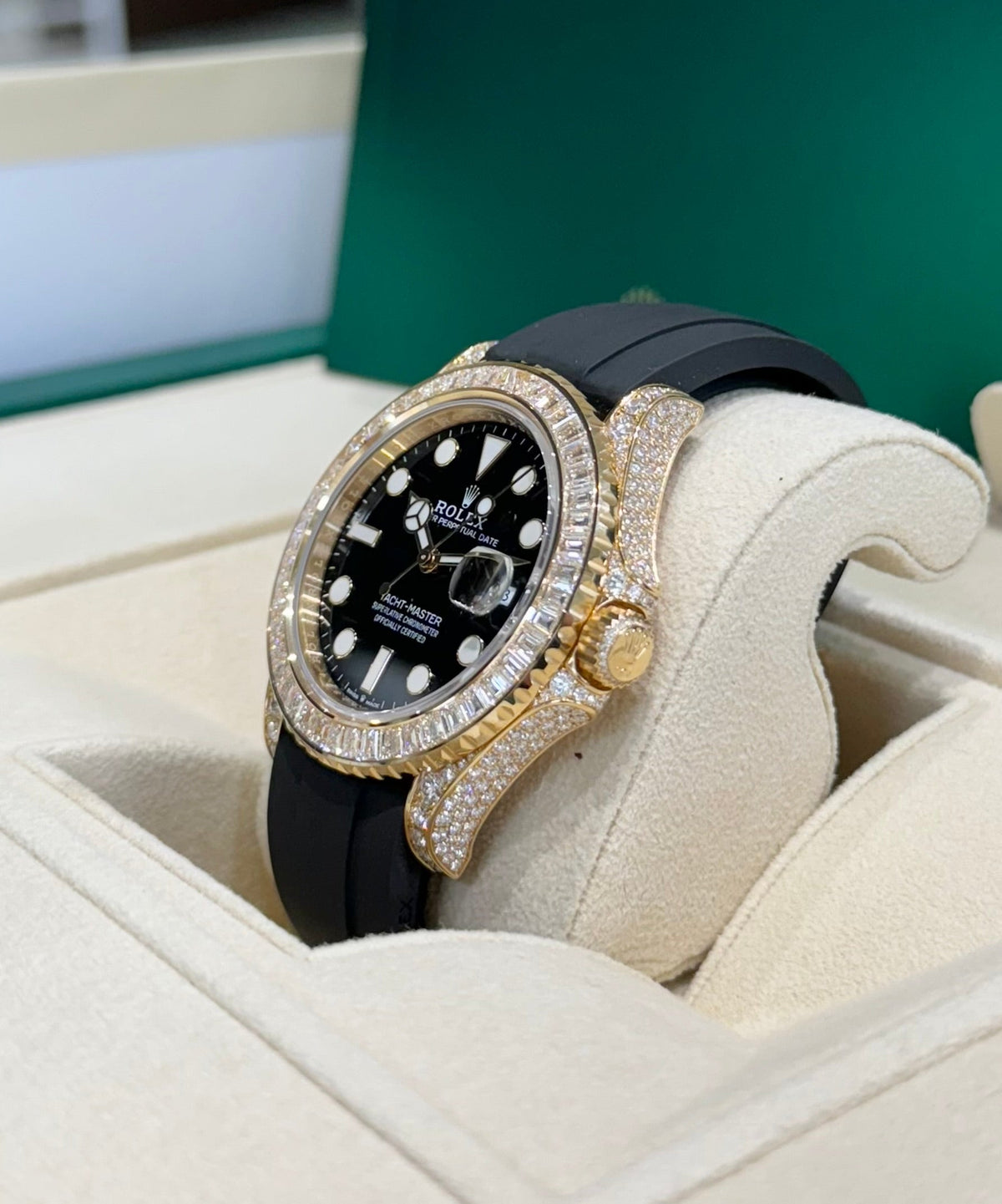 Rolex Yacht-Master 42 226668TBR Black Dial Watch