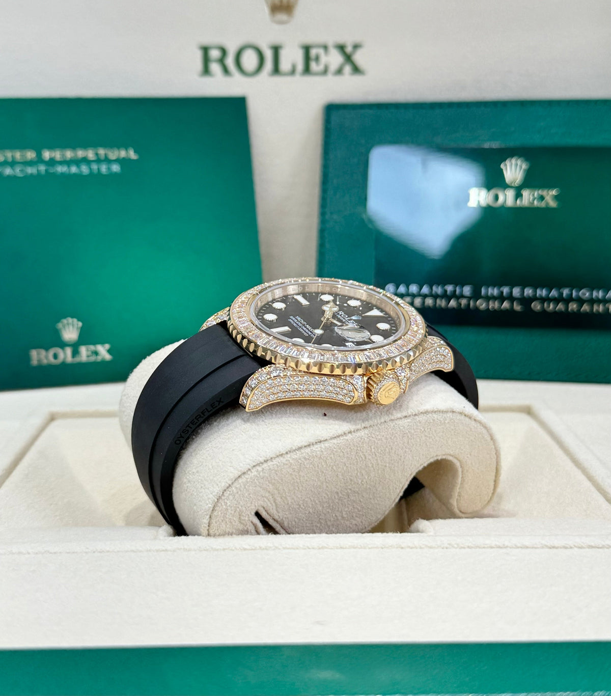 Rolex Yacht-Master 42 226668TBR Black Dial Watch