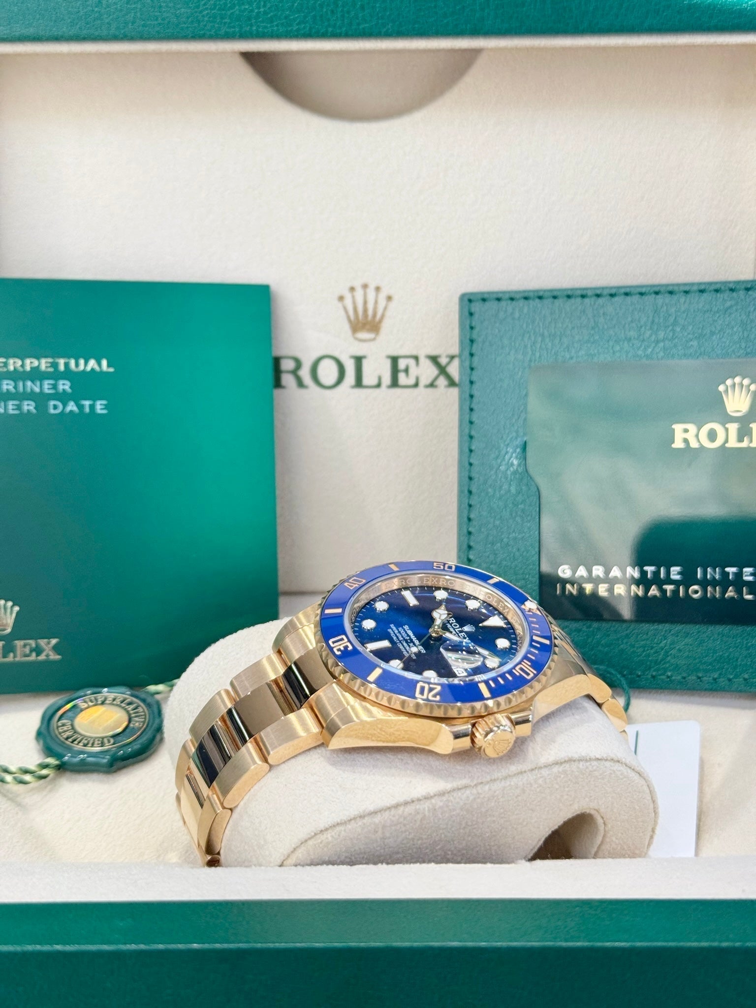 Rolex Submariner 41 126618LB Blue Dial Watch