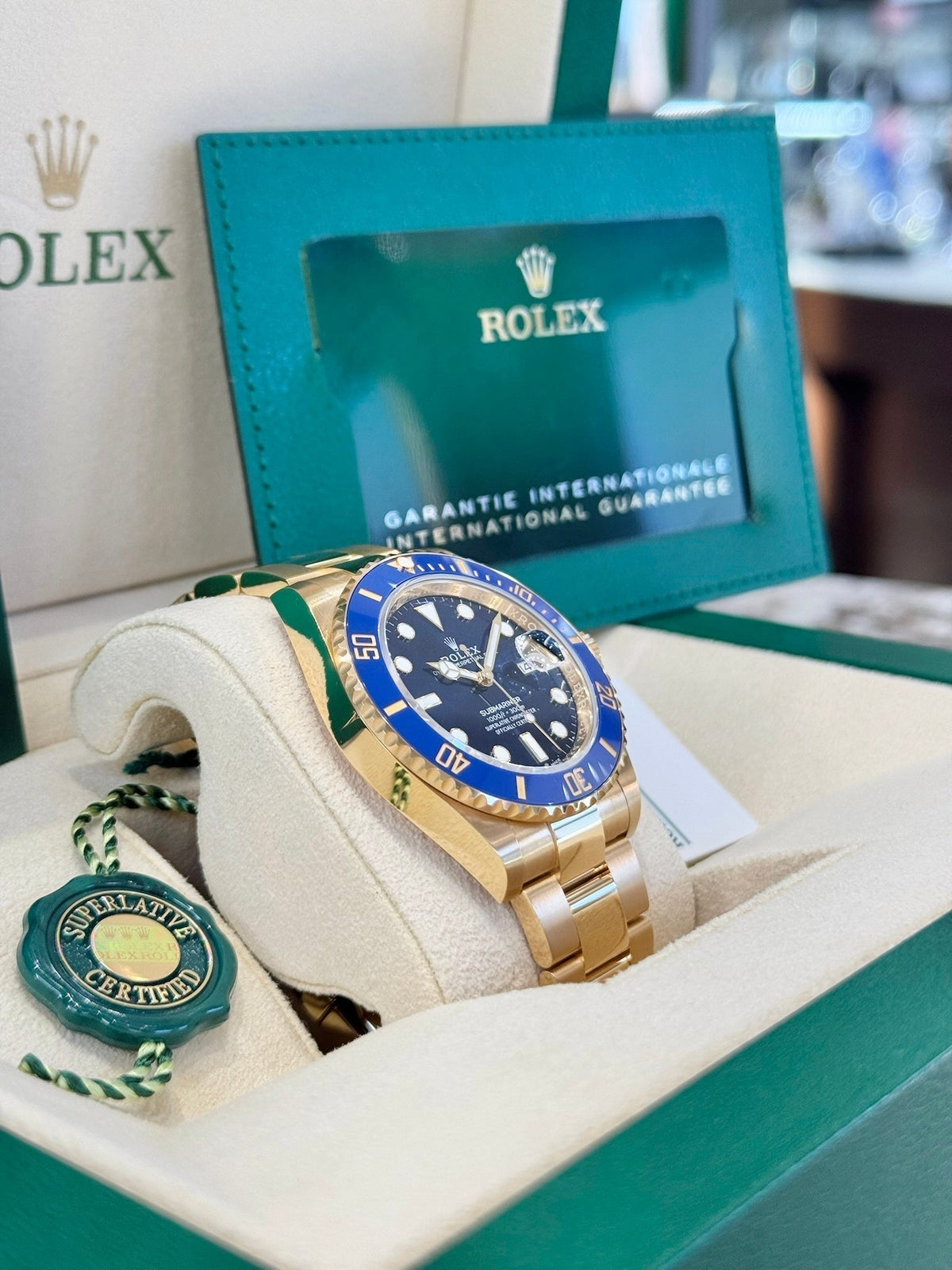 Rolex Submariner 41 126618LB Blue Dial Watch