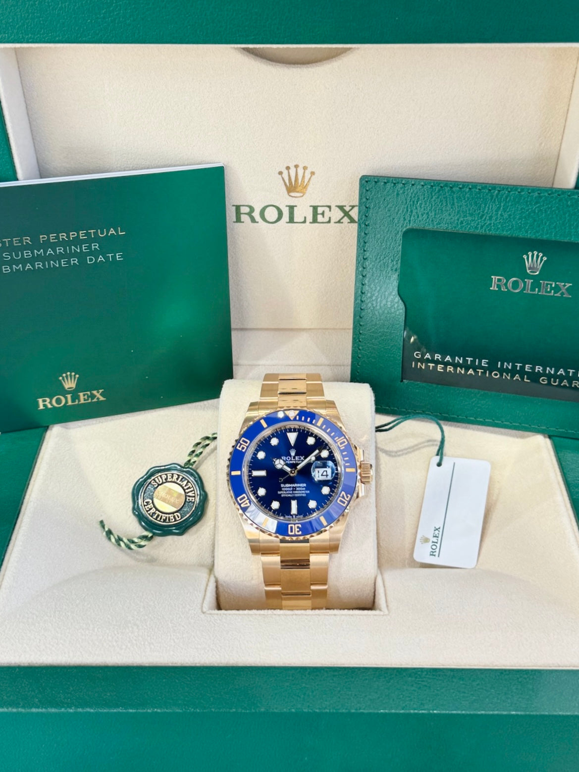 Rolex Submariner 41 126618LB Blue Dial Watch