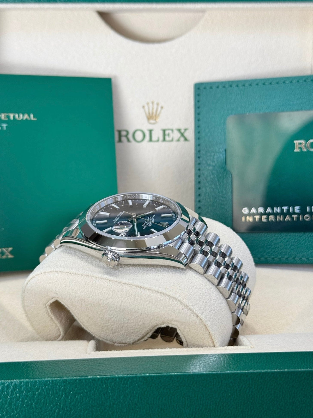 Rolex Datejust 41 126300 Blue Dial Watch
