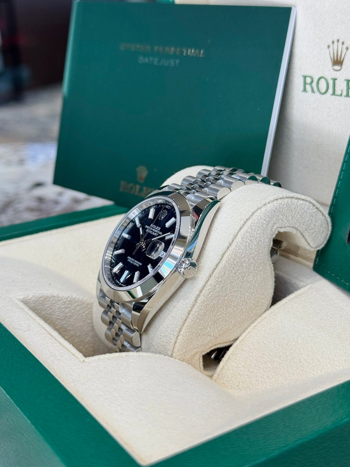 Rolex Datejust 41 126300 Blue Dial Watch
