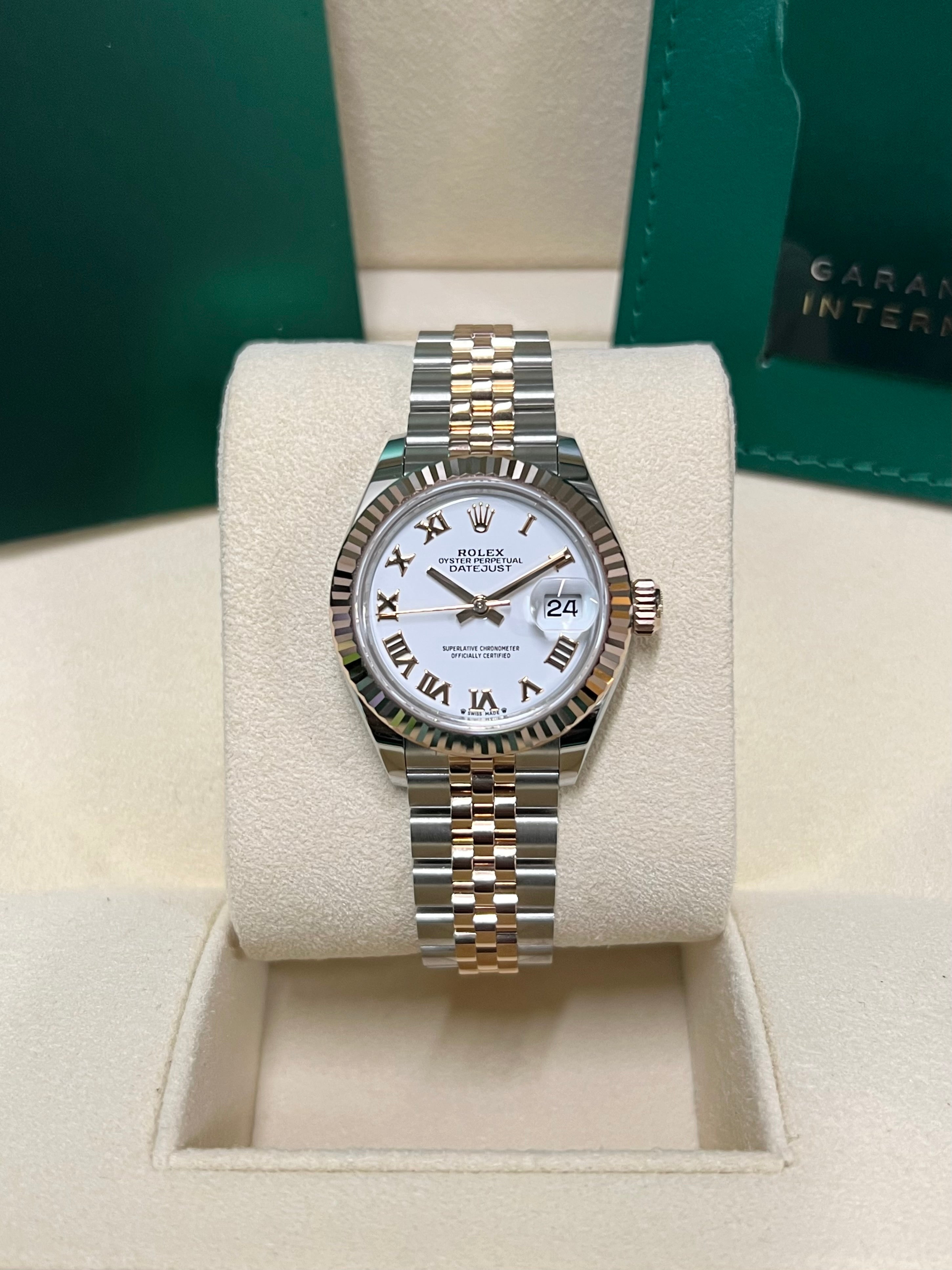 Rolex Datejust 28 279171 White Dial Watch