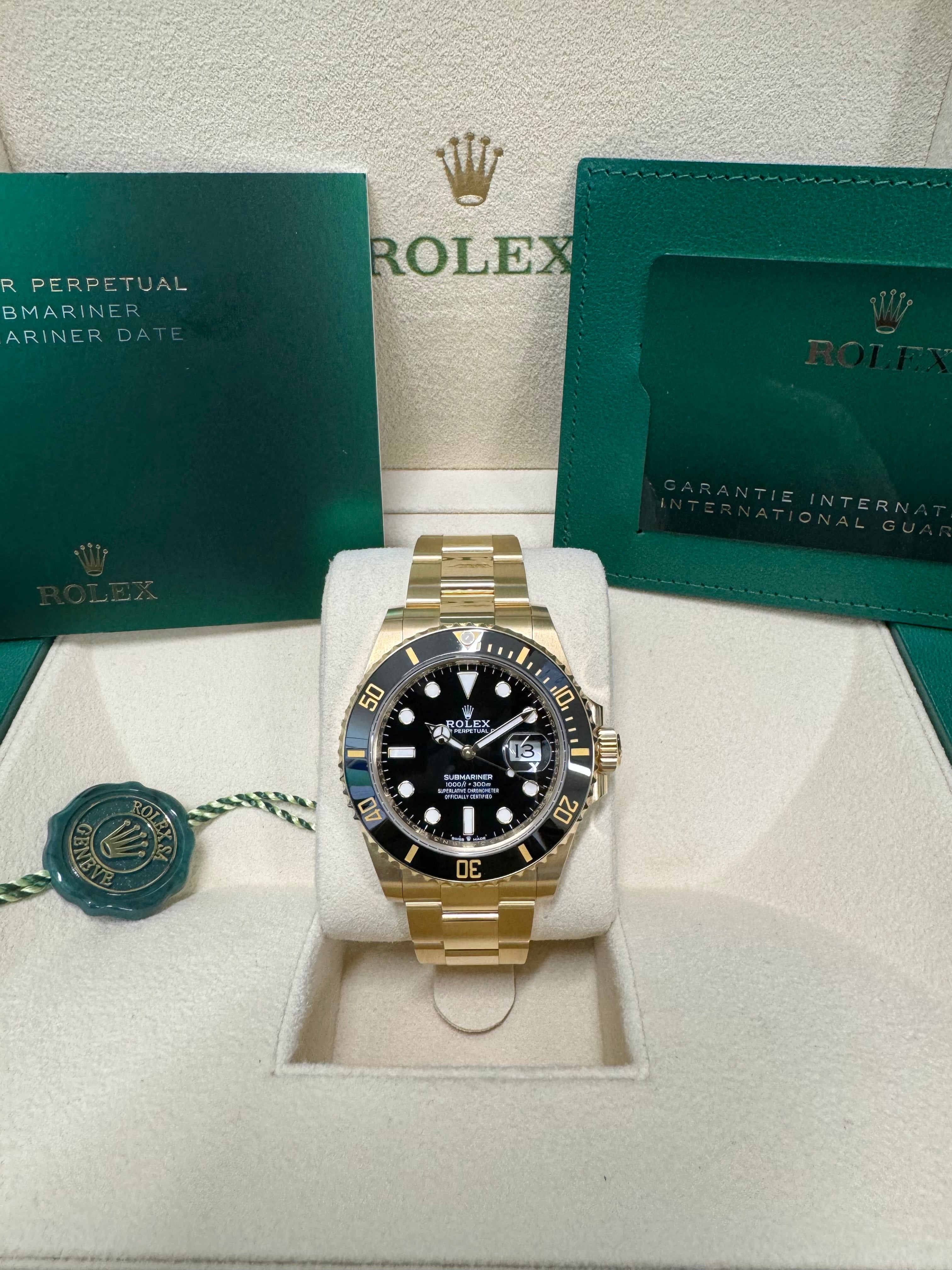 Rolex Submariner 41 126618LN Black Dial Watch