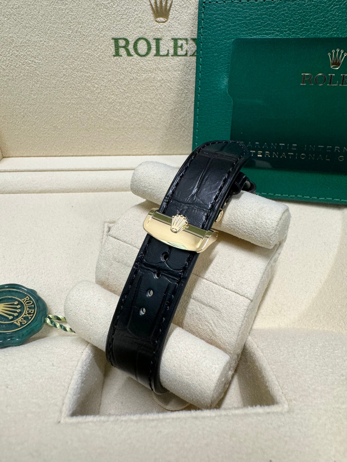 Rolex 1908 39 52508 Black Dial Watch