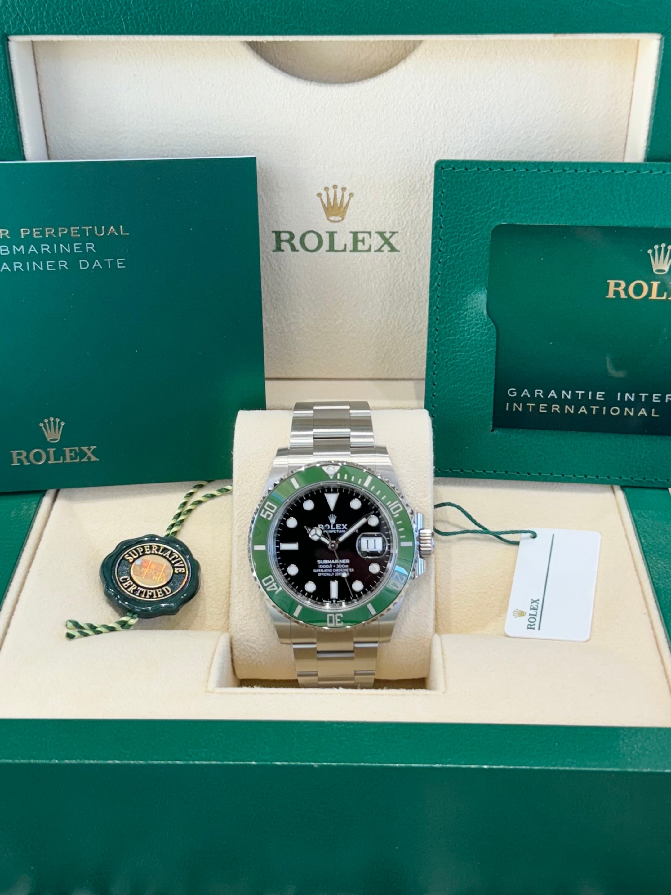 Rolex Submariner 41 126610LV Black Dial Watch