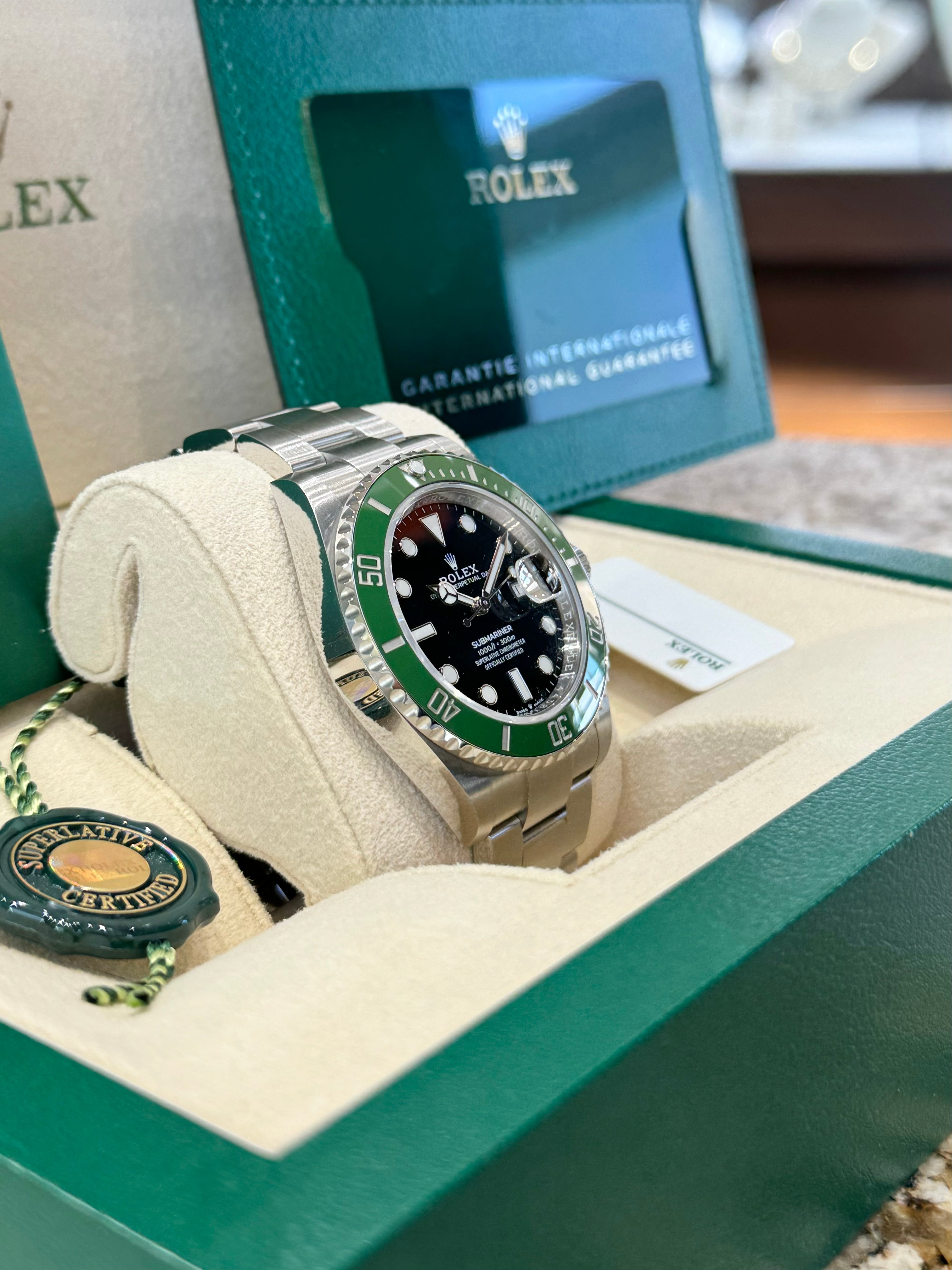 Rolex Submariner 41 126610LV Black Dial Watch