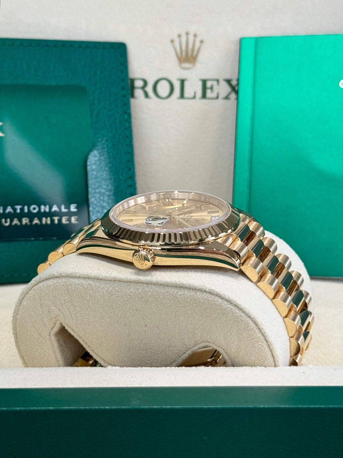 Rolex Day-Date 40 228238 Champagne Dial Watch