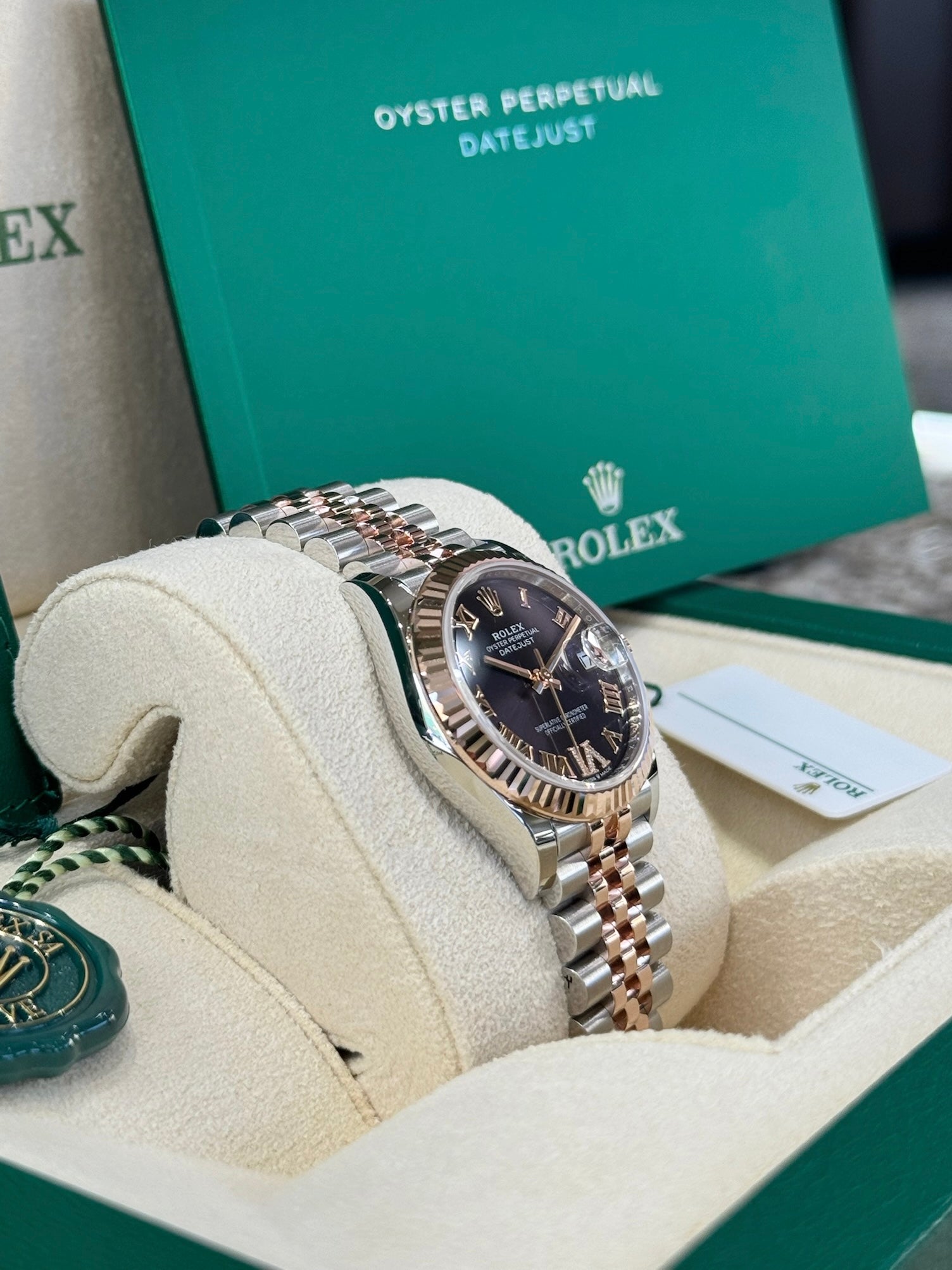 Rolex Datejust 31 278271 Black Dial Watch
