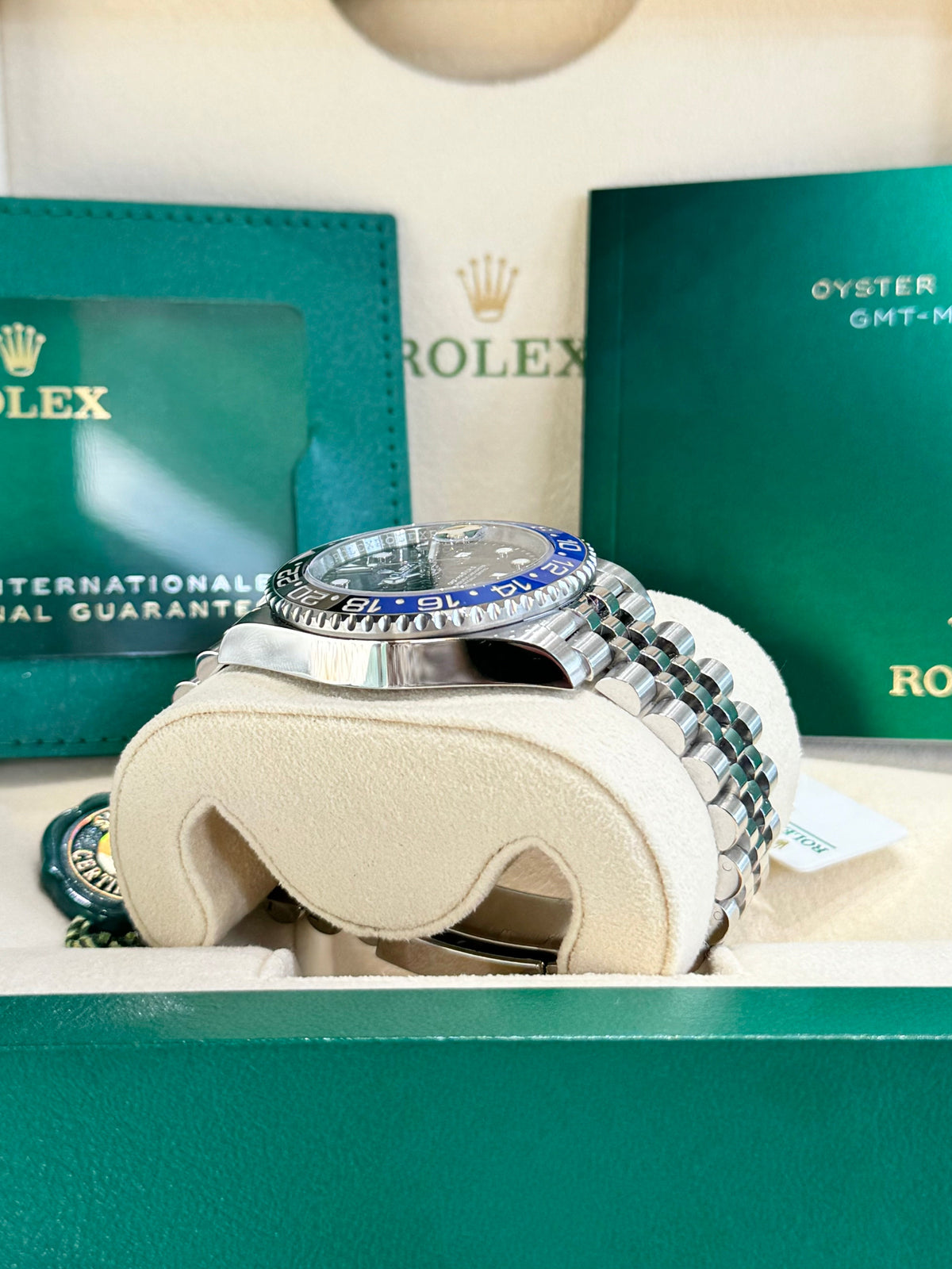 Rolex GMT-Master II 40 126710BLNR Black Dial Watch