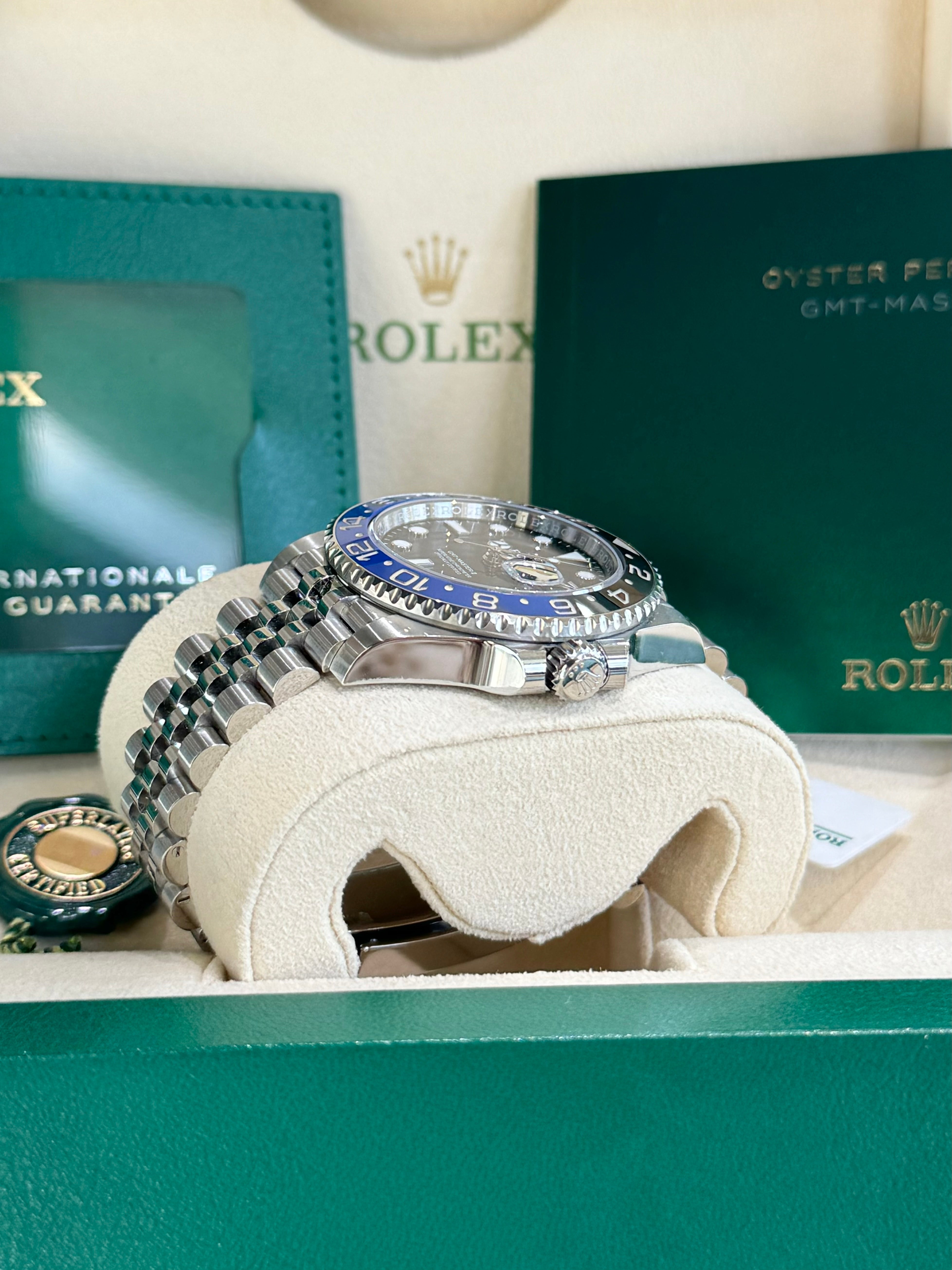 Rolex GMT-Master II 40 126710BLNR Black Dial Watch