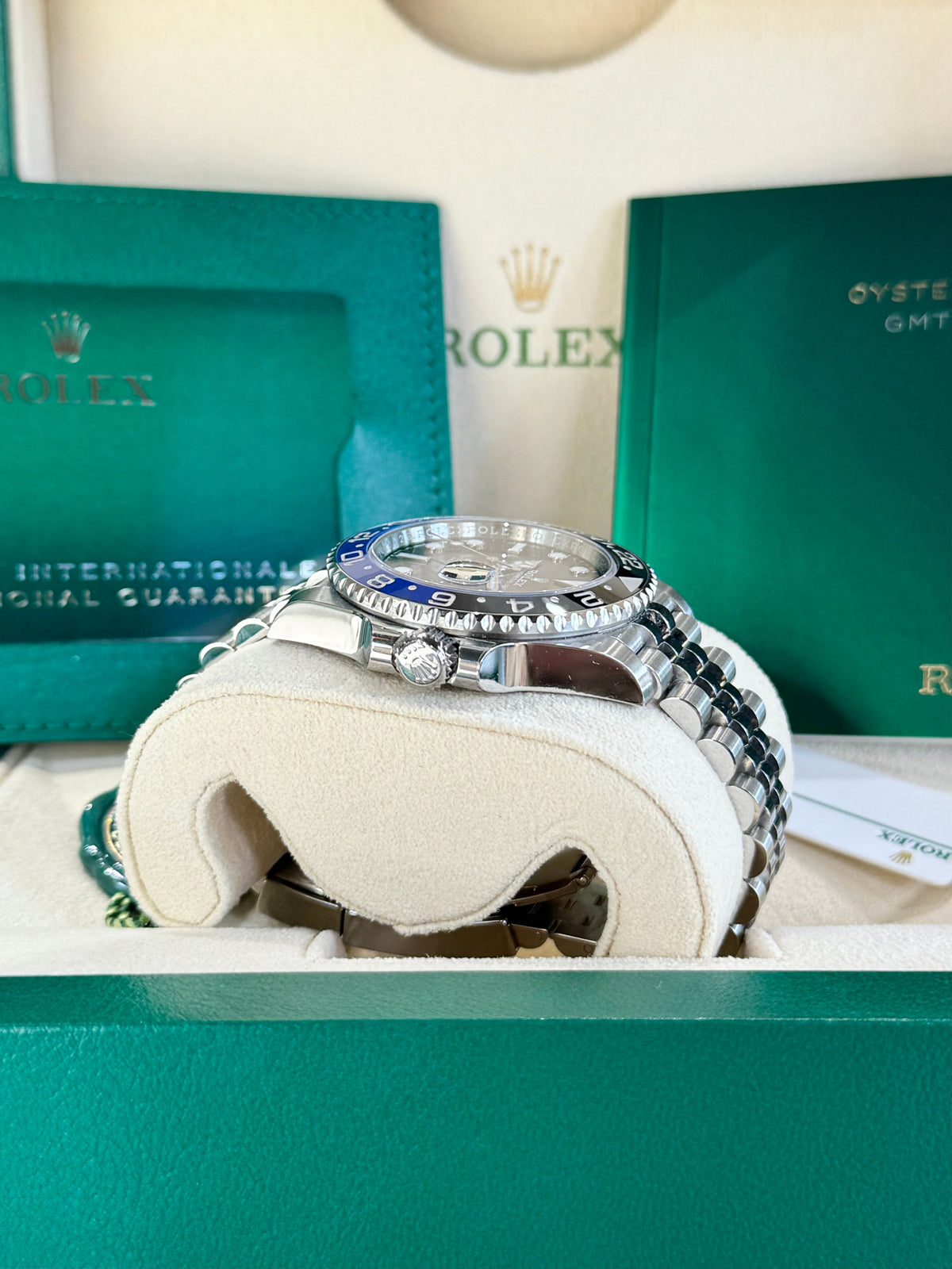 Rolex GMT-Master II 40 126710BLNR Black Dial Watch