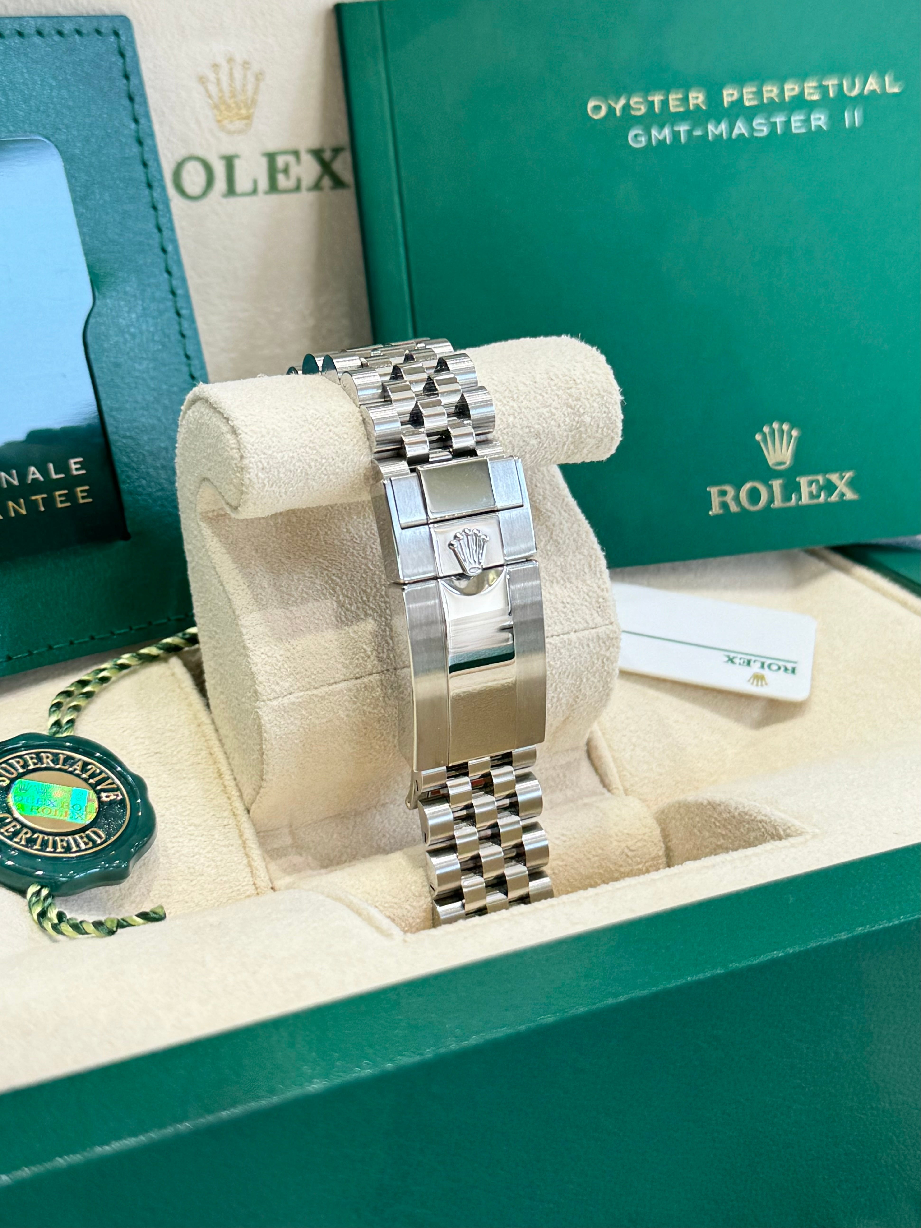 Rolex GMT-Master II 40 126710BLNR Black Dial Watch