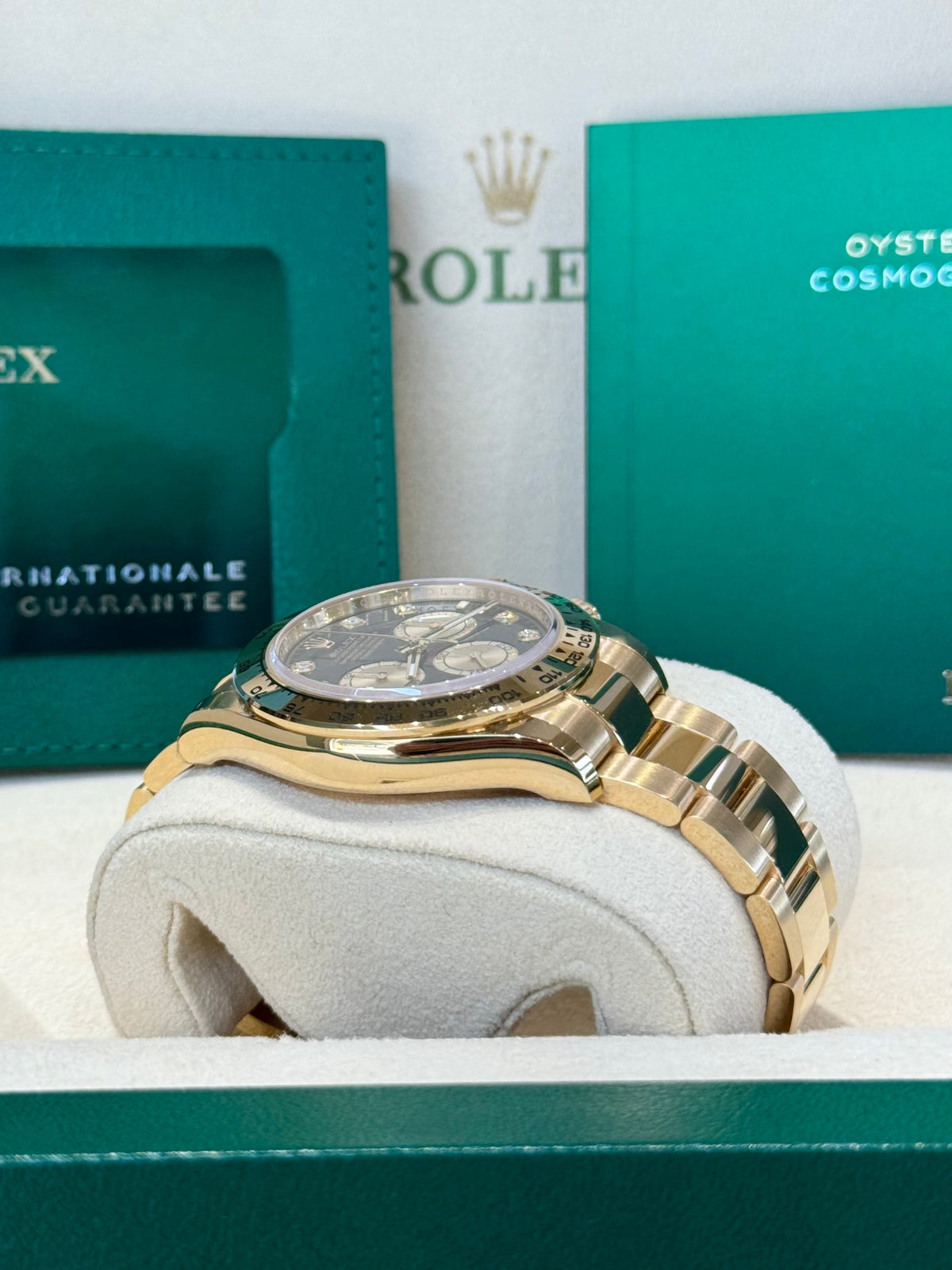 Rolex Daytona 40 126508 Black Diamond Dial Watch