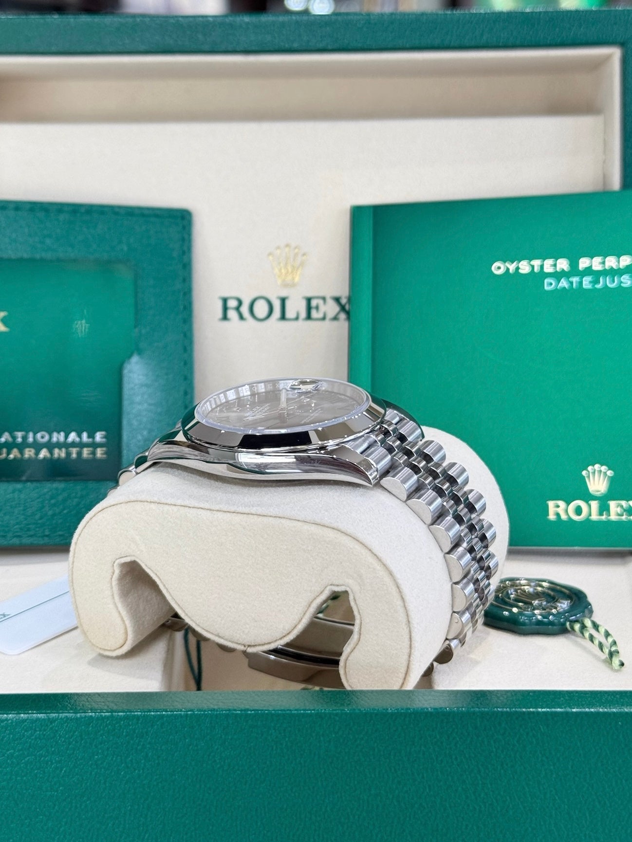 Rolex Datejust 41 126300 Dark Rhodium Dial Watch