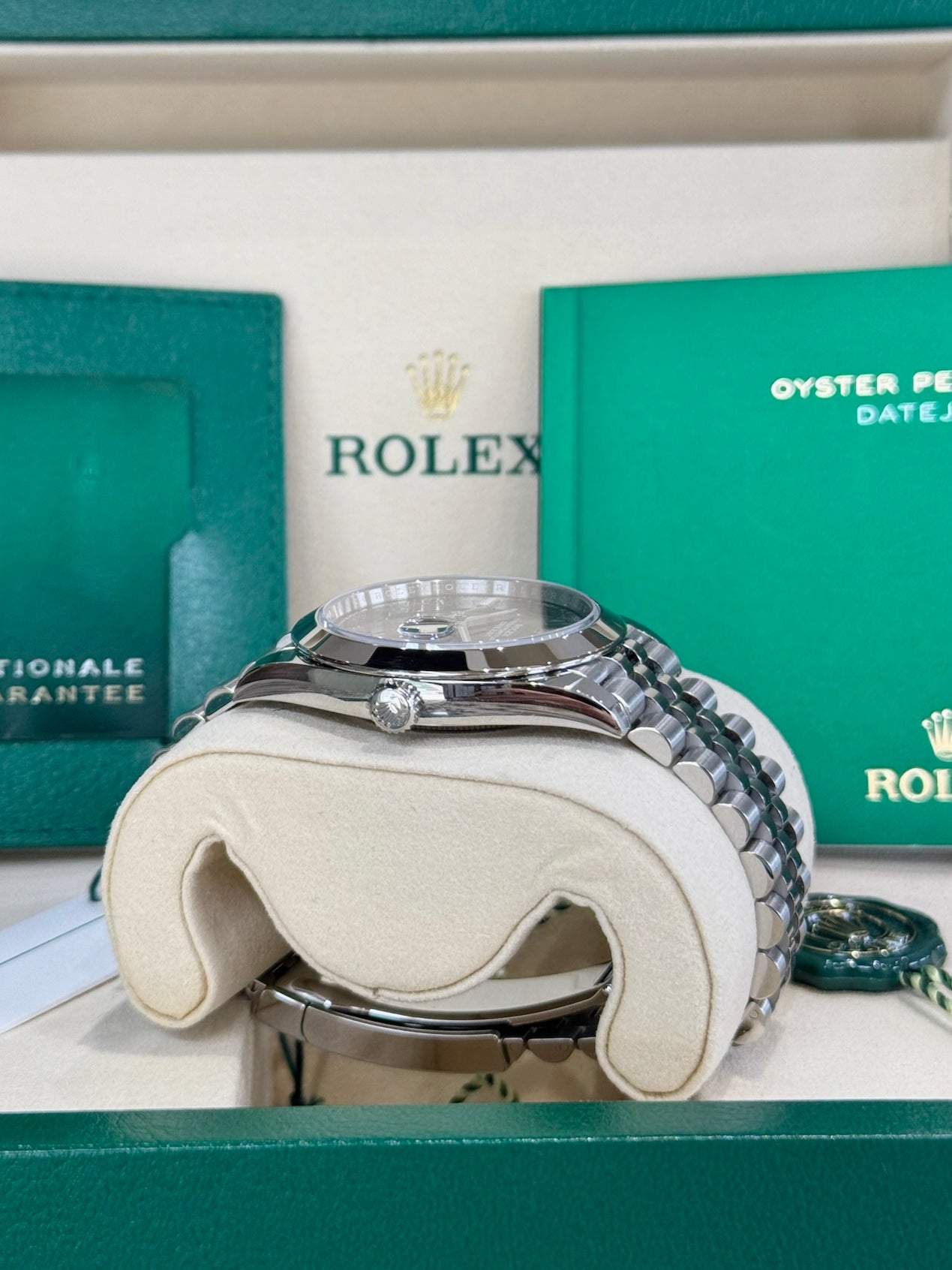 Rolex Datejust 41 126300 Dark Rhodium Dial Watch