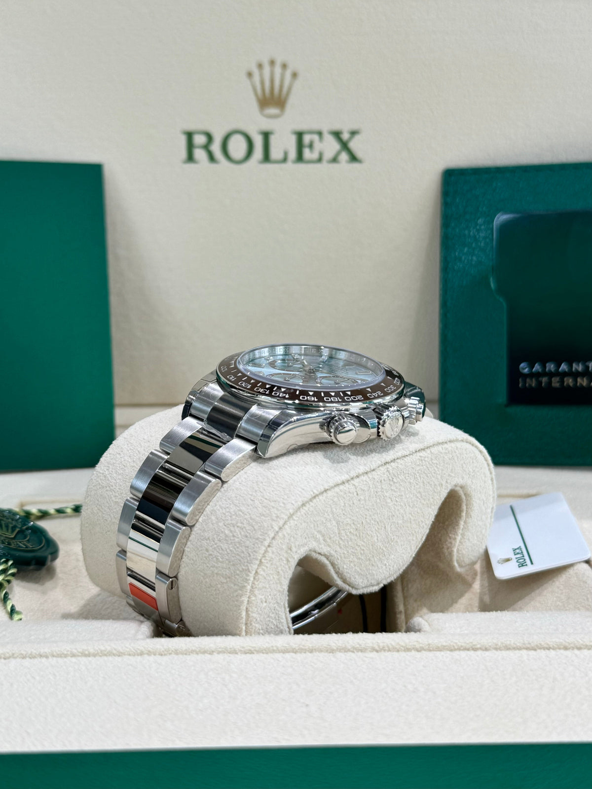 Rolex Daytona 40 126506 Ice Blue Diamond Dial Watch