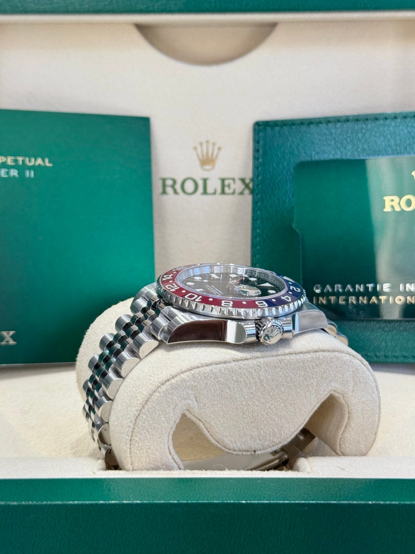 Rolex GMT-Master II 40 126710BLRO Black Dial Watch