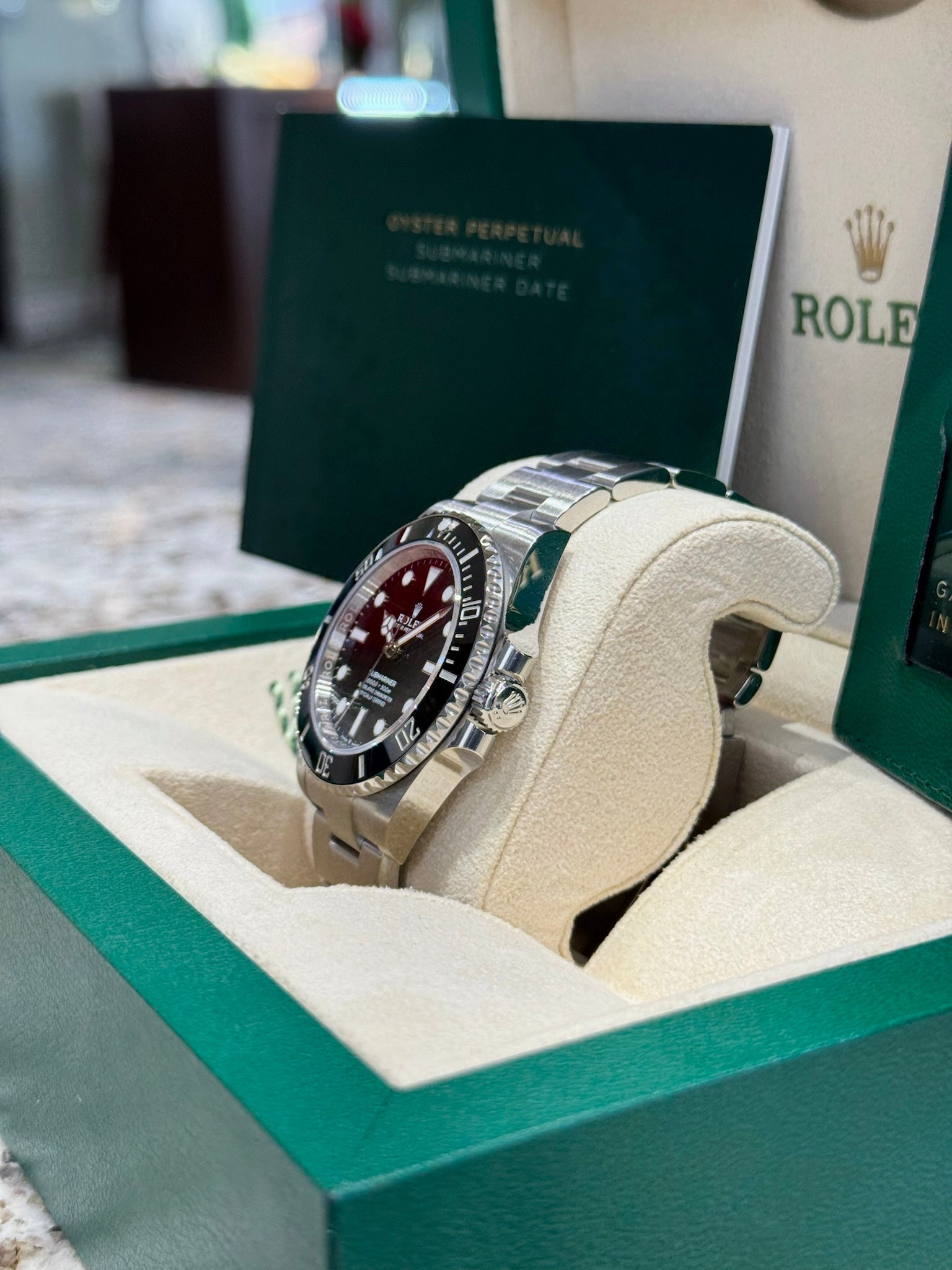 Rolex Submariner No Date 41 124060 Black Dial Watch