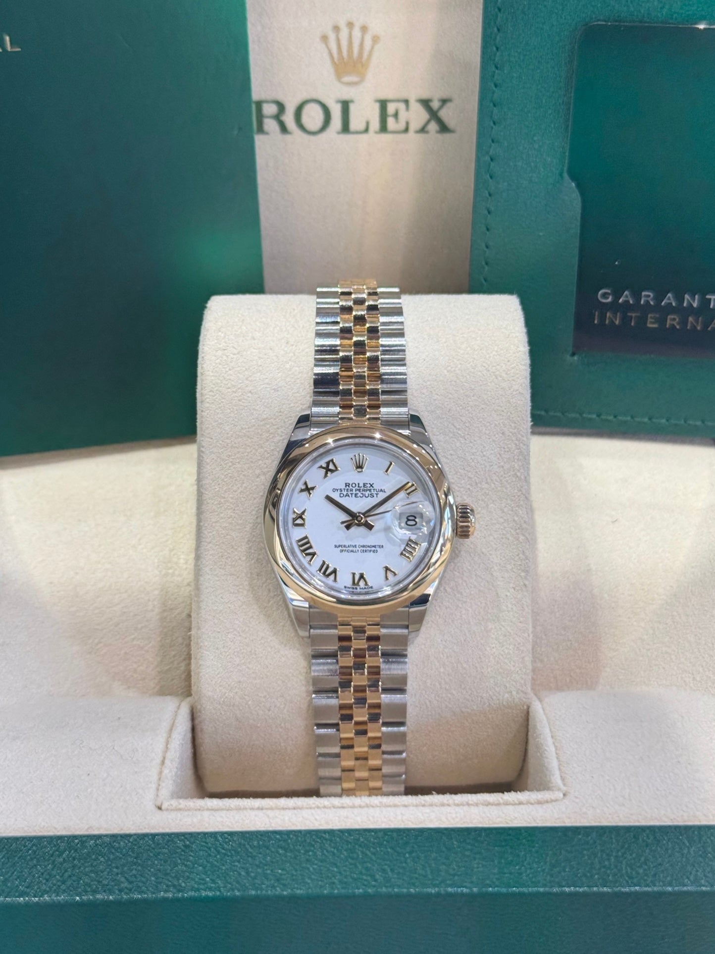 Rolex Datejust 28 279163 White Dial Watch