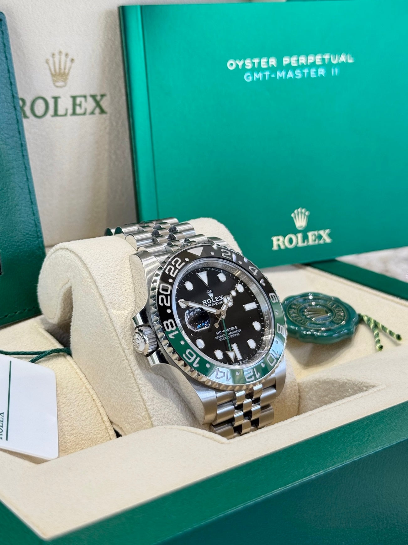 Rolex GMT-Master II 40 126720VTNR Black Dial Watch