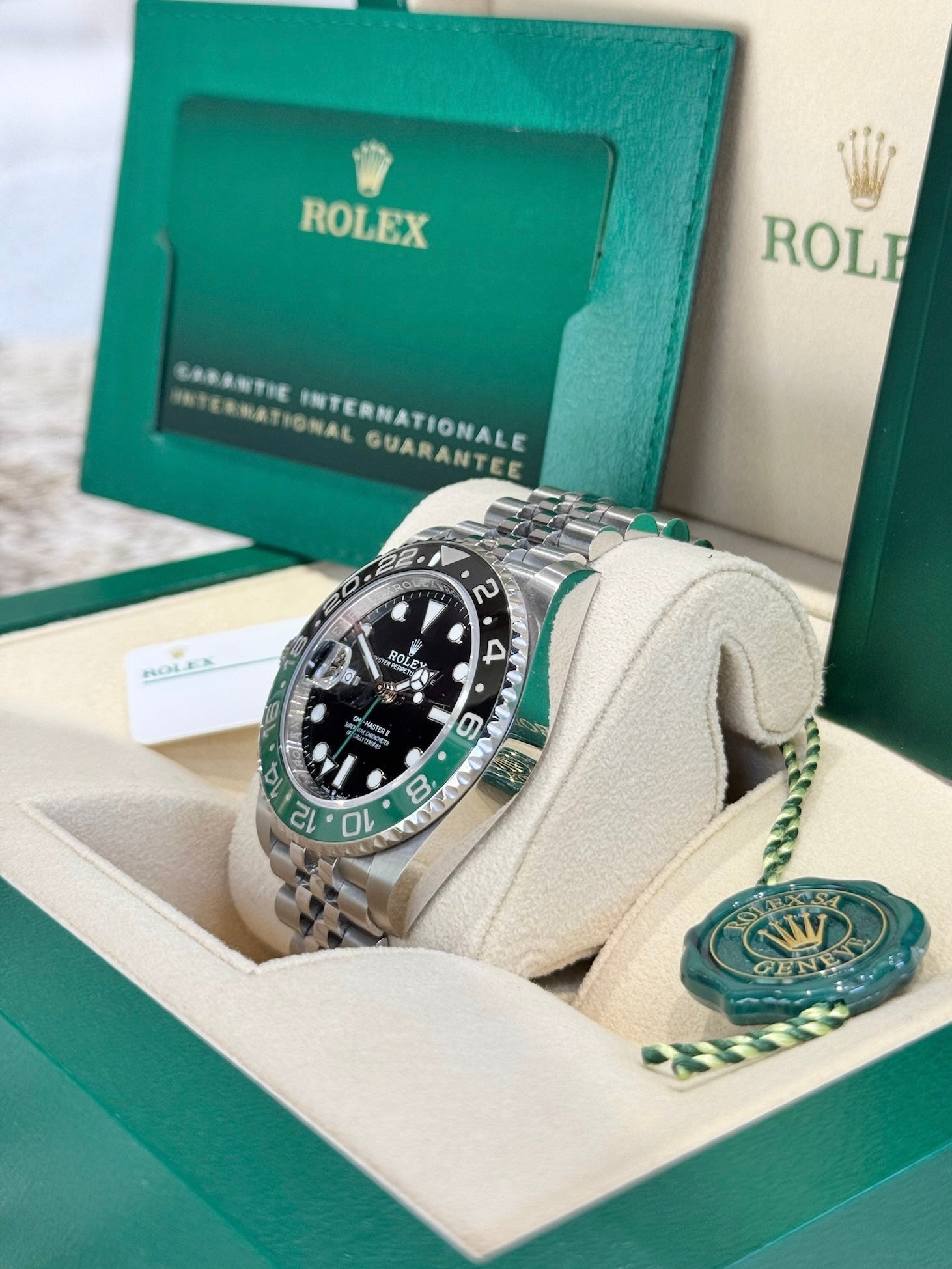 Rolex GMT-Master II 40 126720VTNR Black Dial Watch