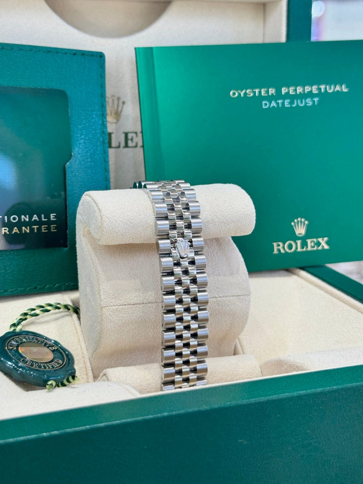 Rolex Datejust 31 278274 Mint Green Dial Watch