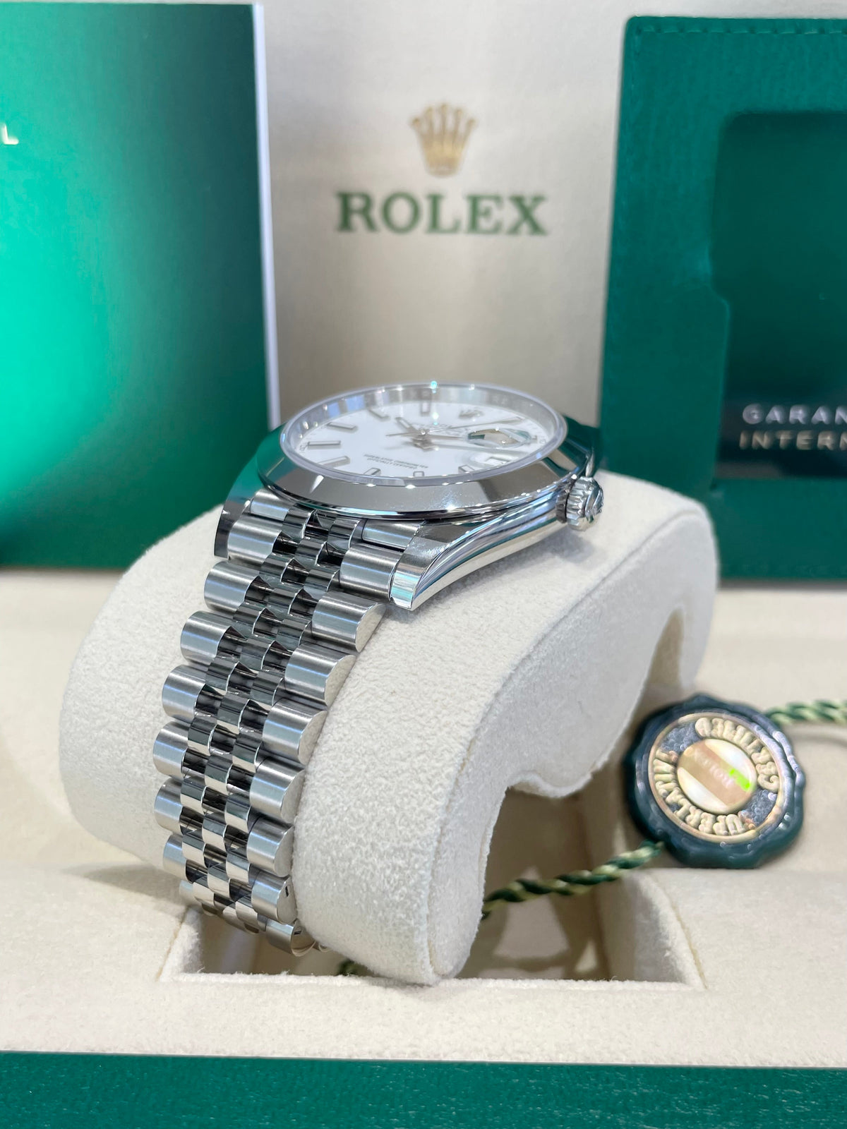 Rolex Datejust 41 126300 White Dial Watch