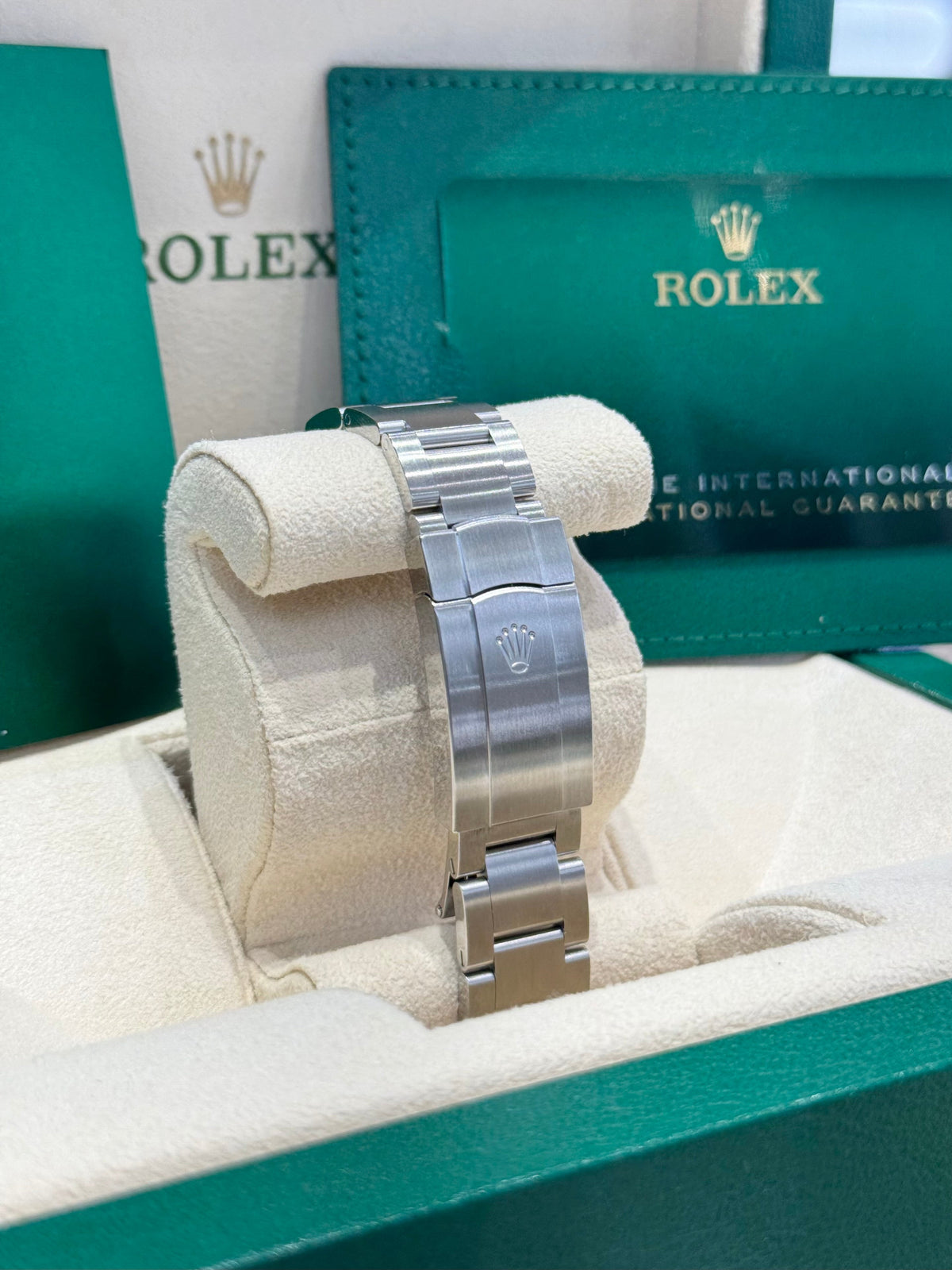 Rolex Oyster Perpetual 36 126000 Green Dial Watch