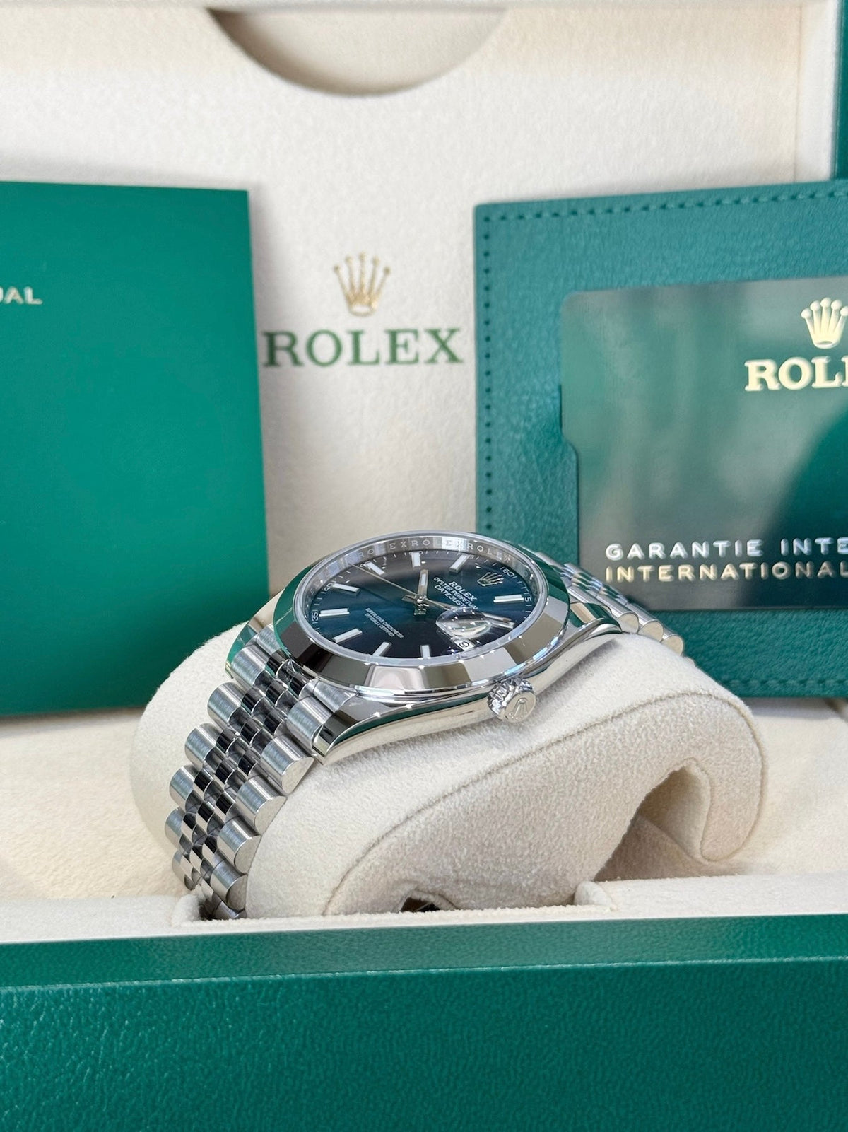 Rolex Datejust 41 126300 Blue Dial Watch