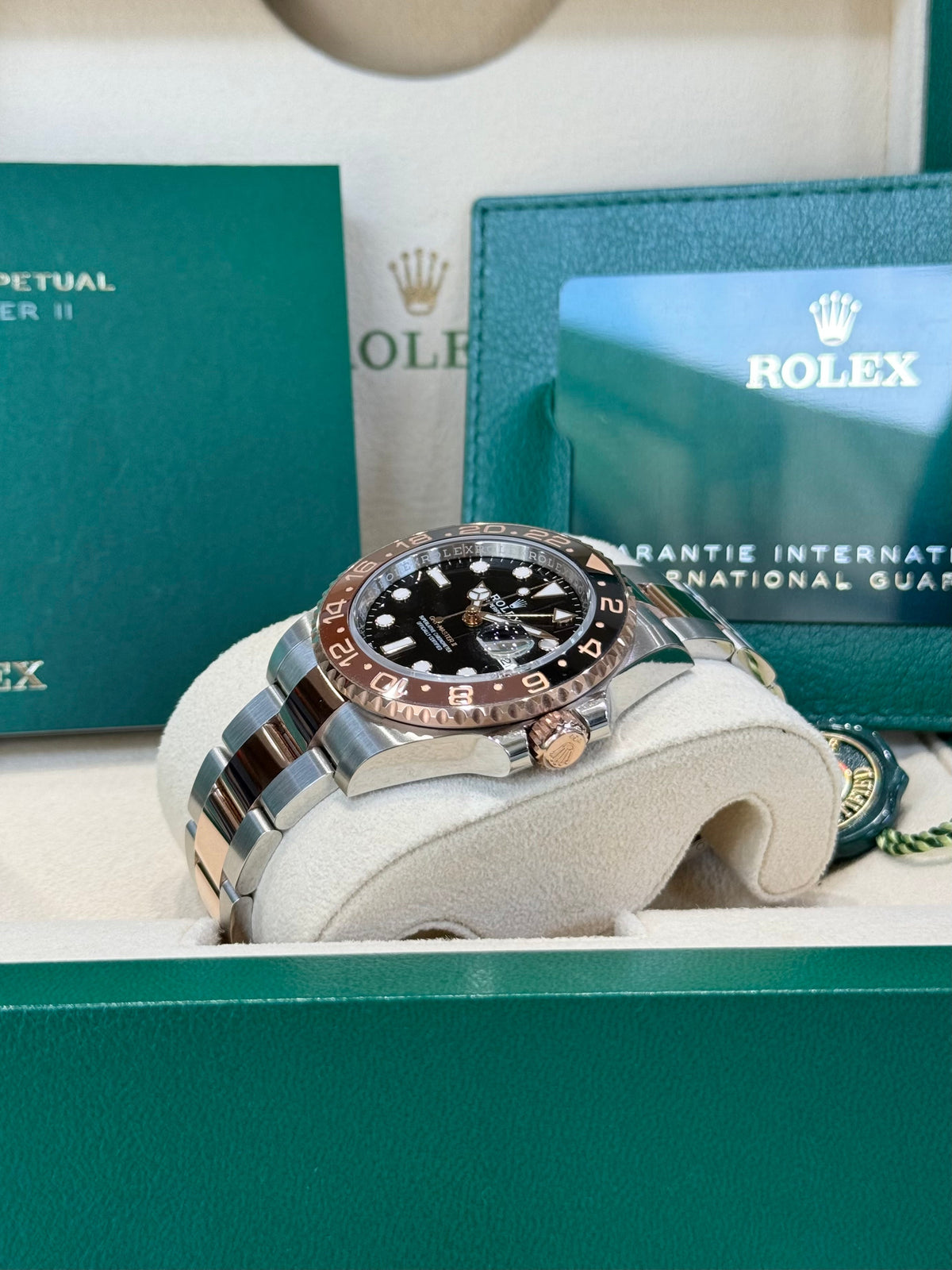 Rolex GMT-Master II 40 126711CHNR Black Dial Watch