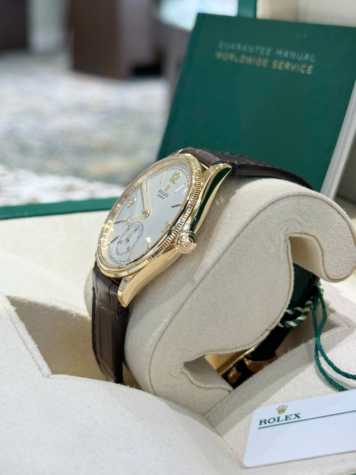Rolex 1908 39 52508 White Dial Watch