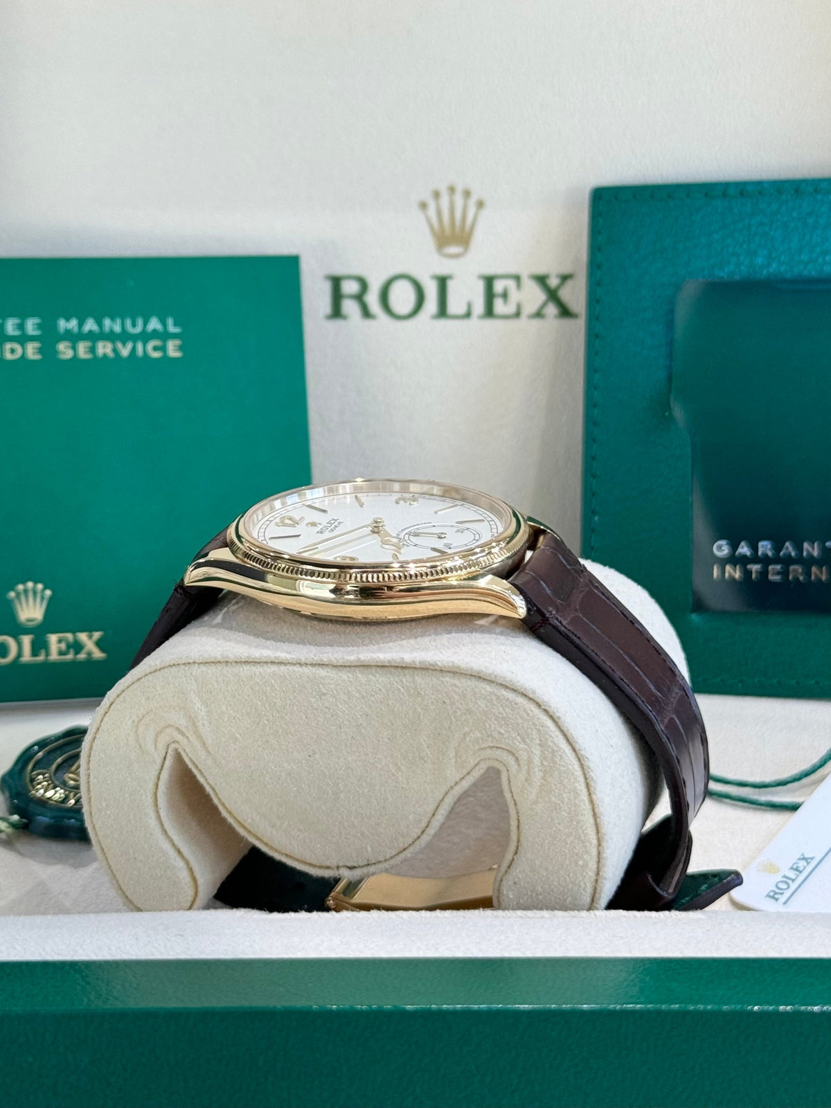 Rolex 1908 39 52508 White Dial Watch