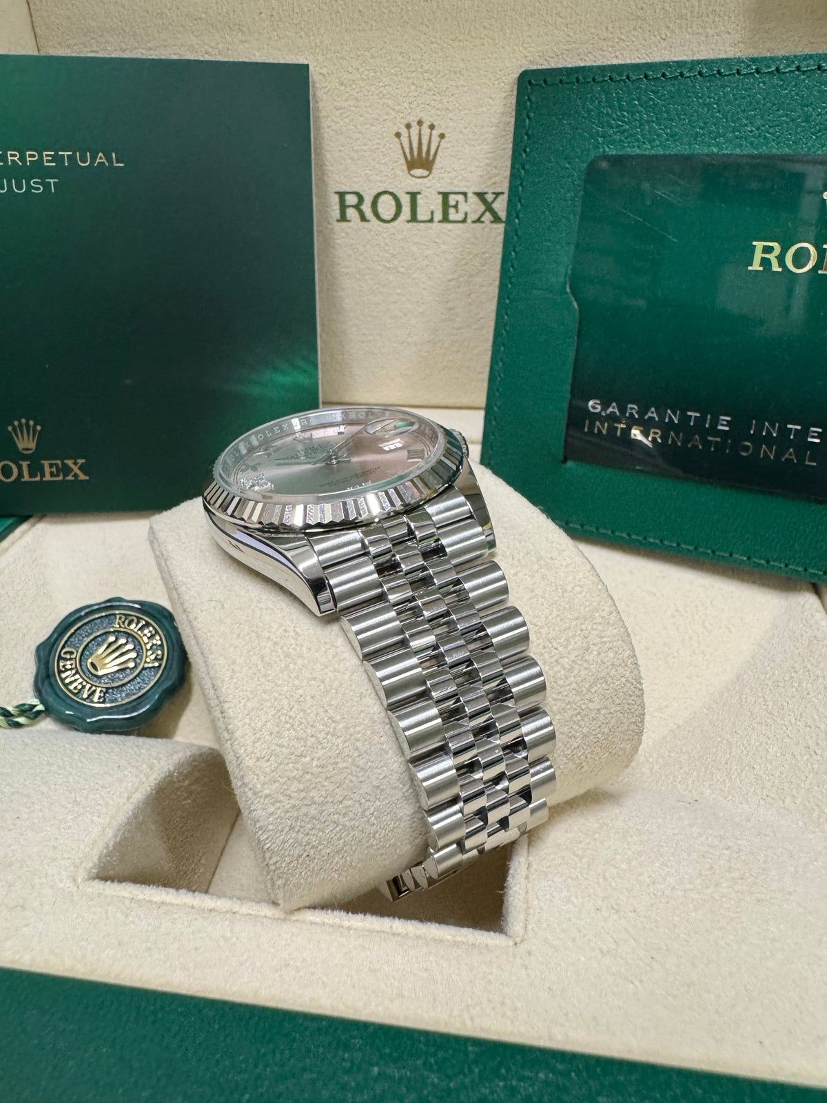 Rolex Datejust 36 126234 Pink Dial Watch