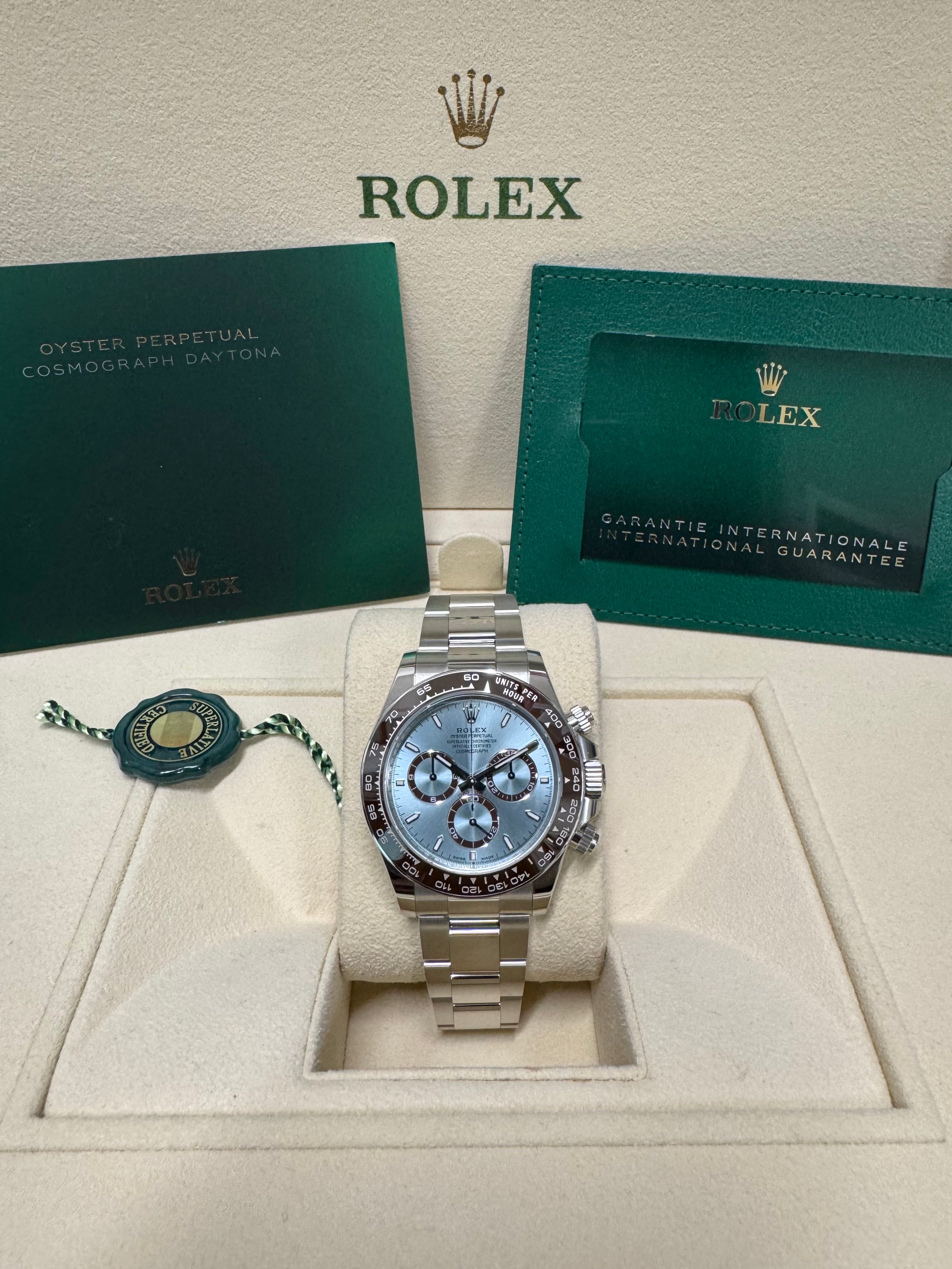 Rolex Daytona 40 126506 Ice Blue Dial Watch